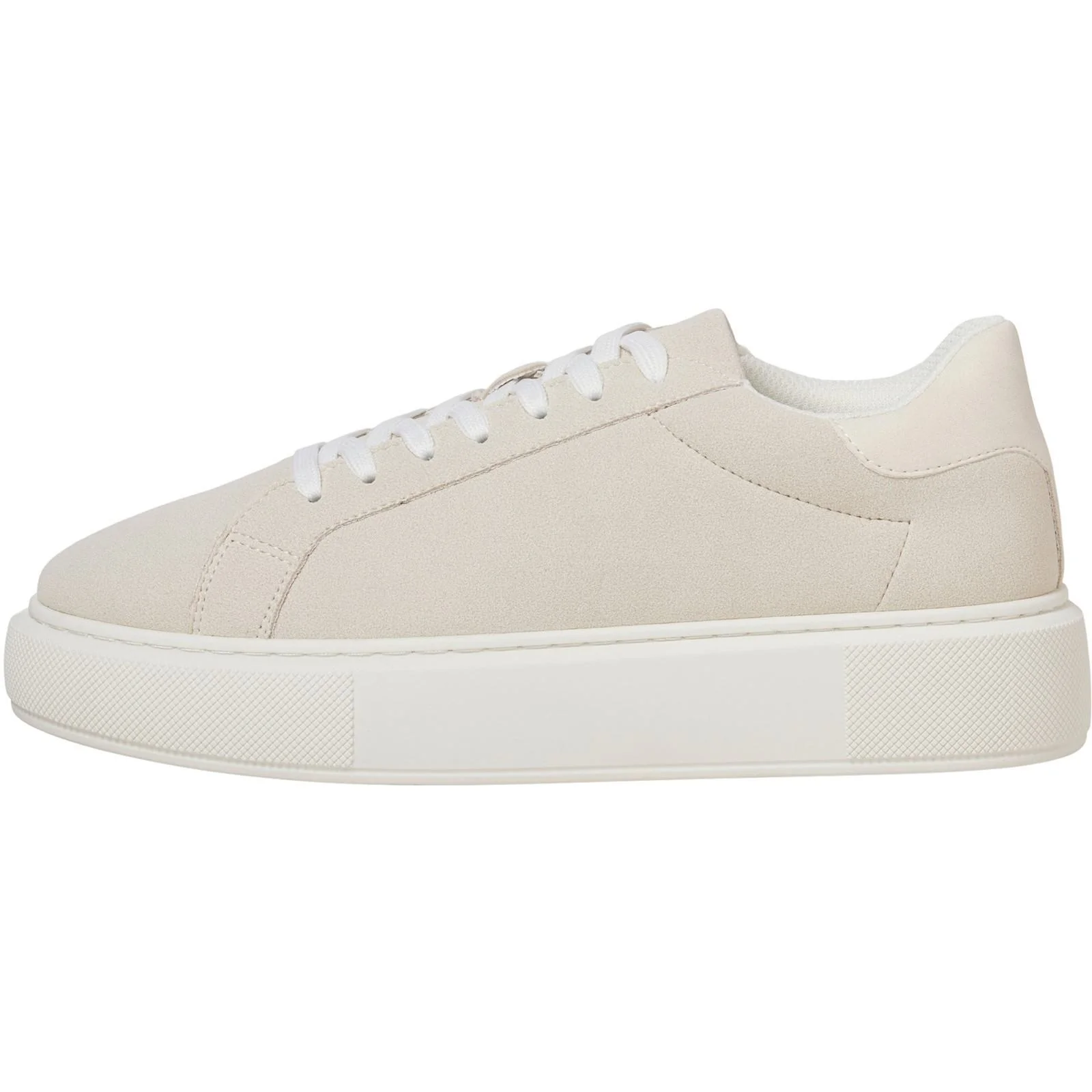 Jack & Jones Mens Aspire Cupsole Shoes Moonbeam - Image 2