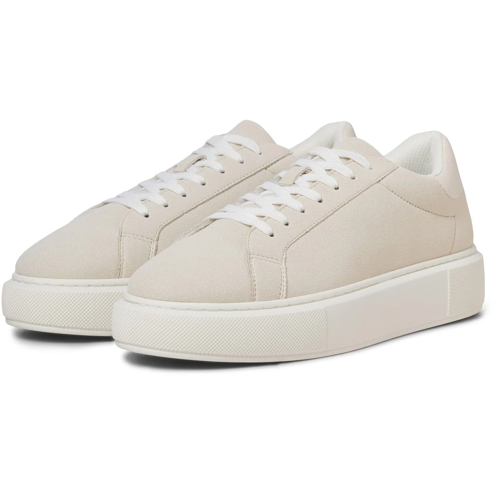 Jack & Jones Mens Aspire Cupsole Shoes Moonbeam - Image 4