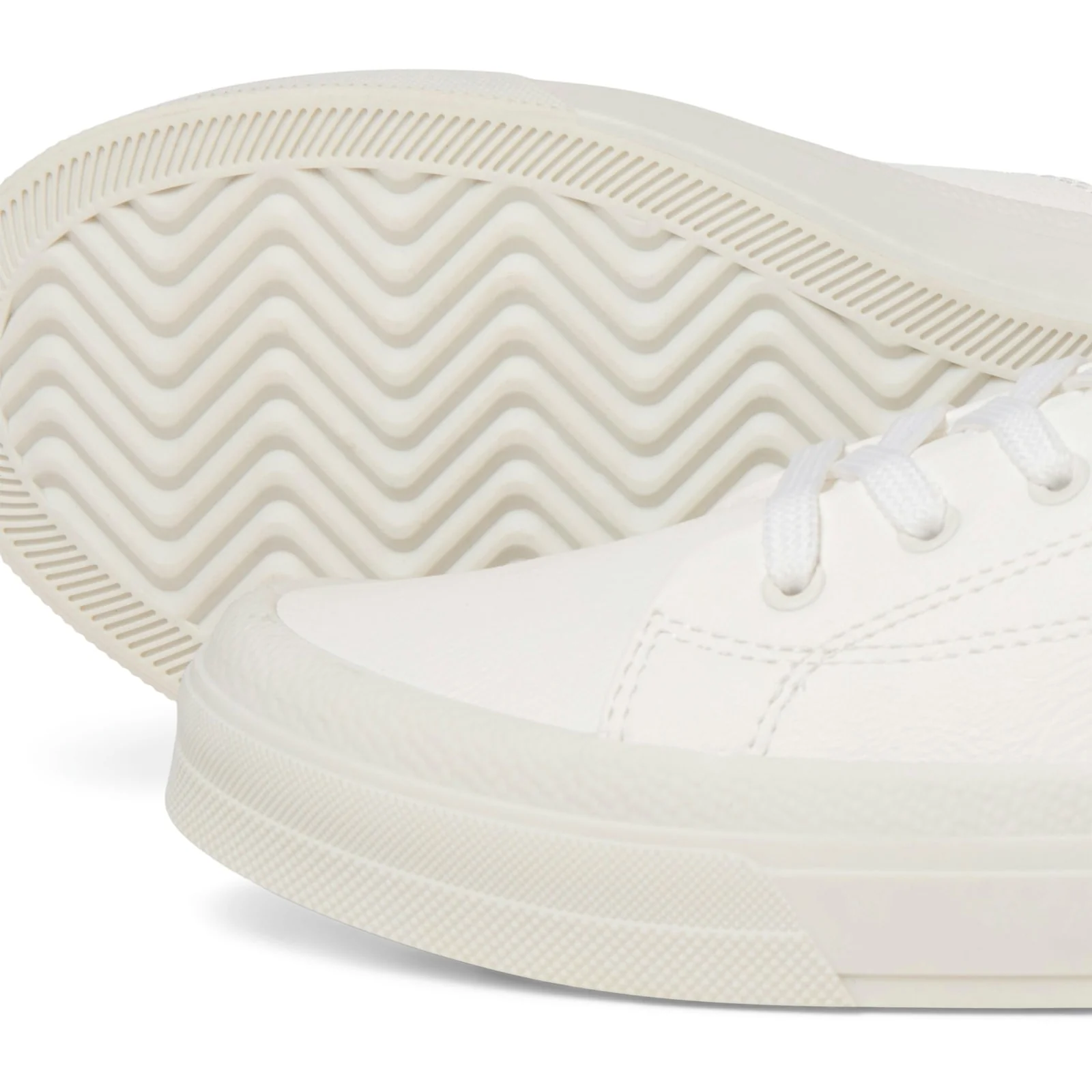 Jack & Jones Mens Bayswater Trainer Bright White - Image 4