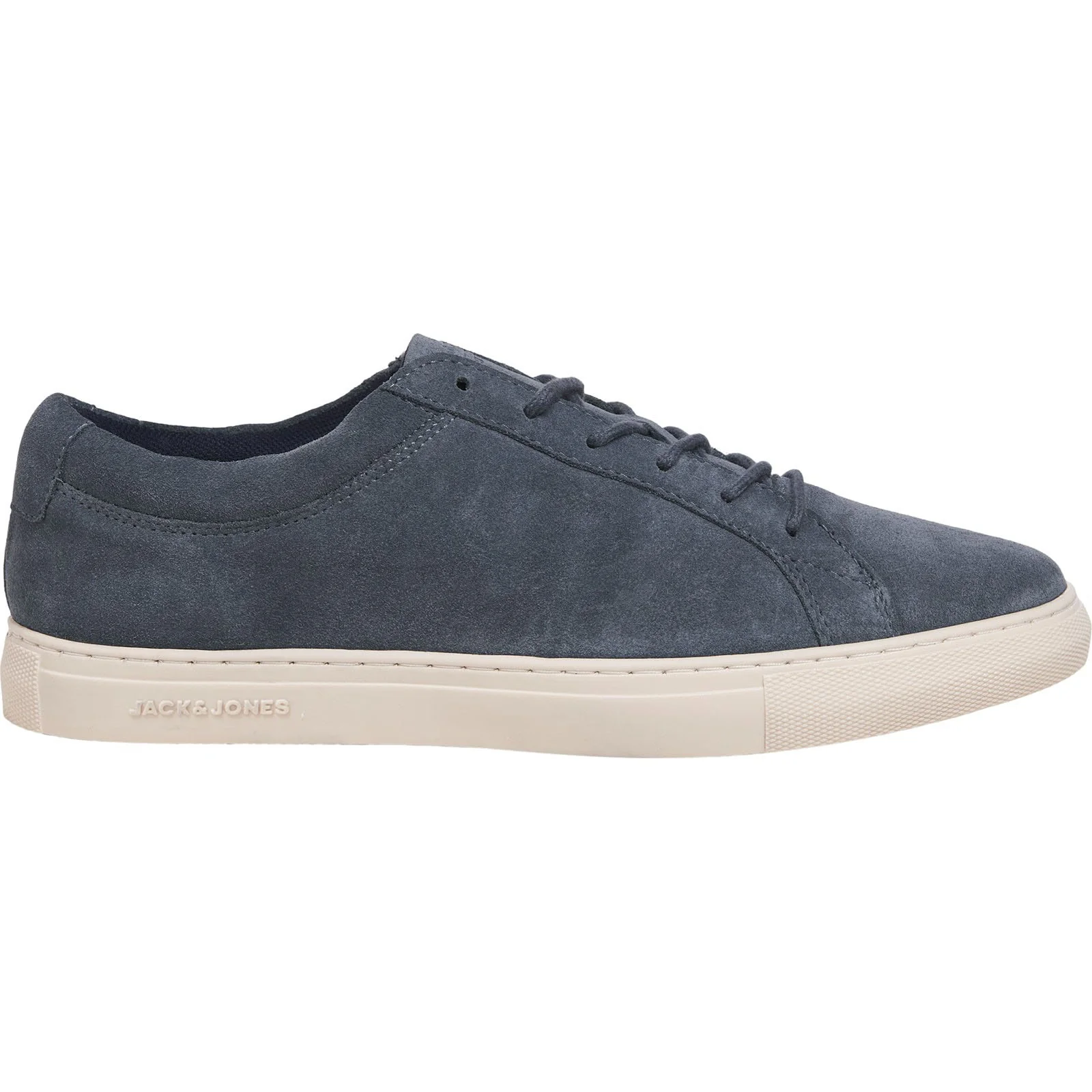 Jack & Jones Mens Galaxy Suede Trainers Vintage Indigo