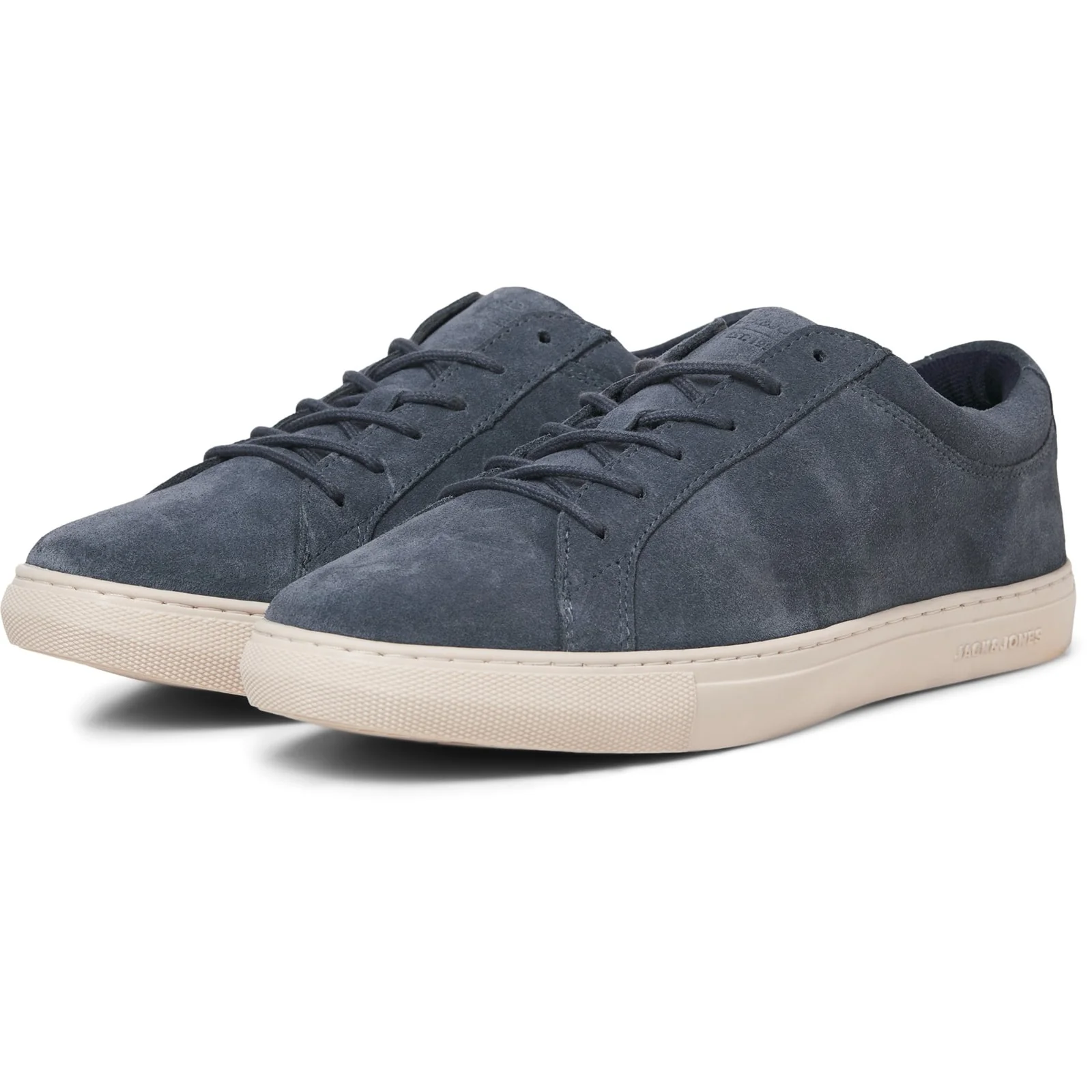 Jack & Jones Mens Galaxy Suede Trainers Vintage Indigo - Image 4