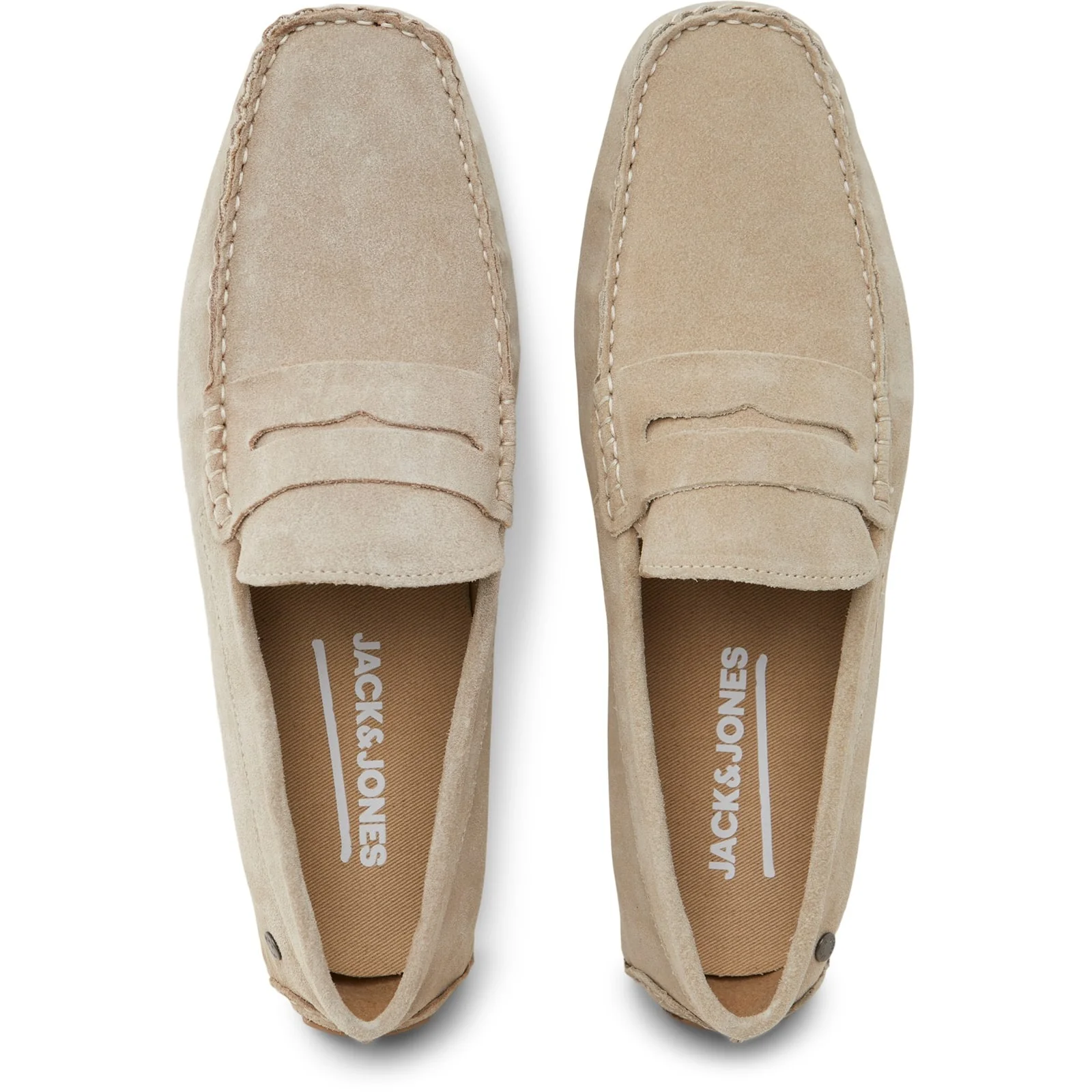 Jack & Jones Mens Jensen Loafer Moonbeam - Image 2