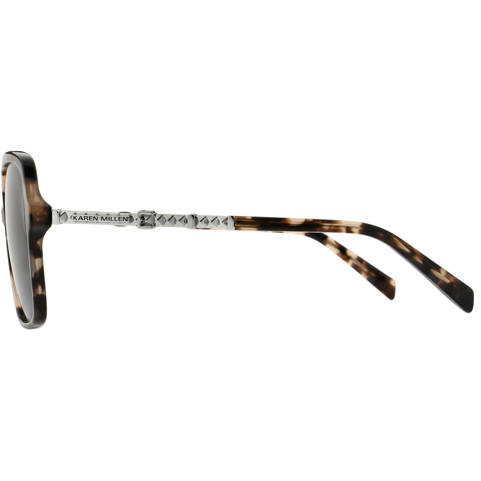 Karen Millen Unisex KM507128556 Sunglasses Milky Pink - Image 3