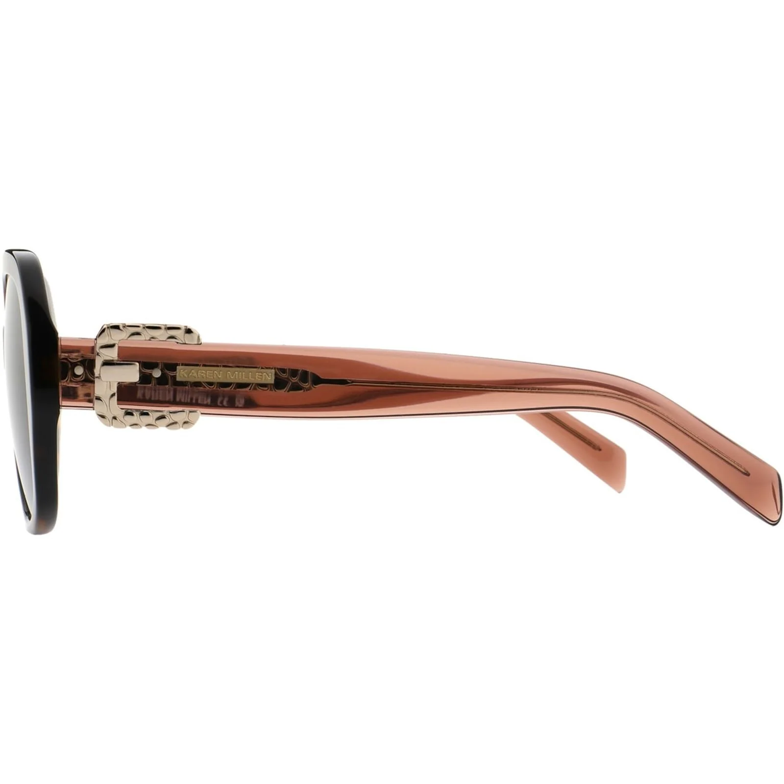 Karen Millen Unisex KM507513454 Sunglasses Tortoiseshell - Image 3