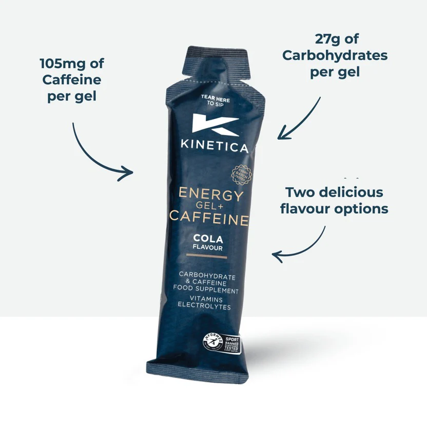 Kinetica Caffeine Gels Cola x 24 - Image 5