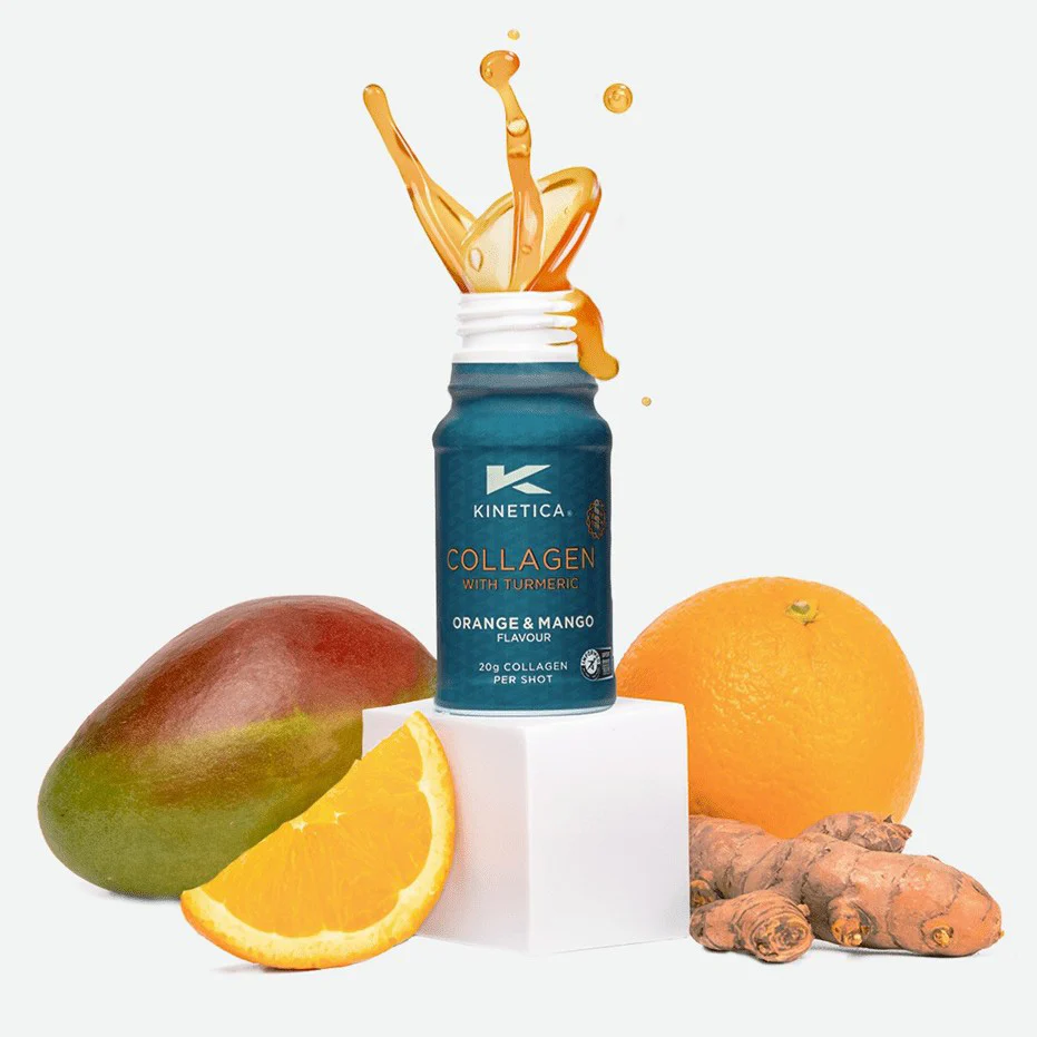 Kinetica Collagen Shot with Turmeric - 20g Orange Mango - Image 2