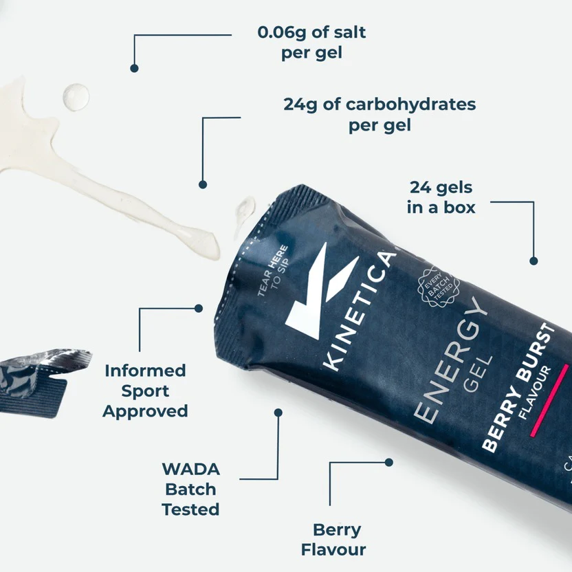 Kinetica Energy Gels Berry Burst x 24 - Image 3