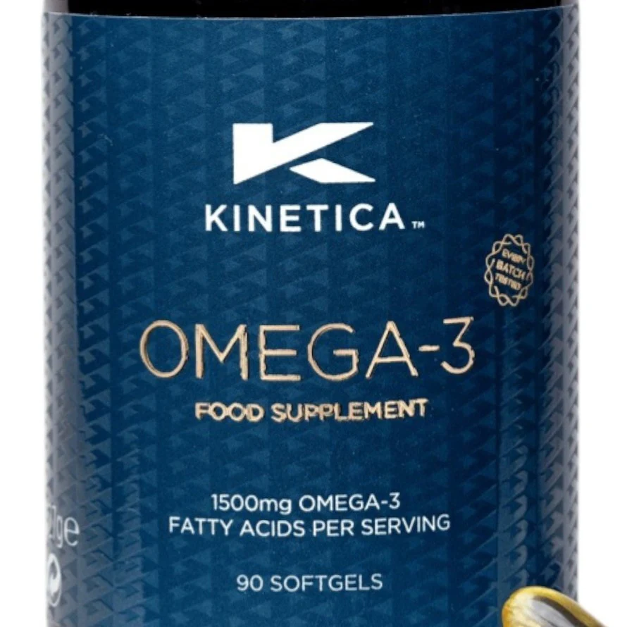 Kinetica Omega-3 Fish Oil - 90 capsules - 45 Servings - Image 2
