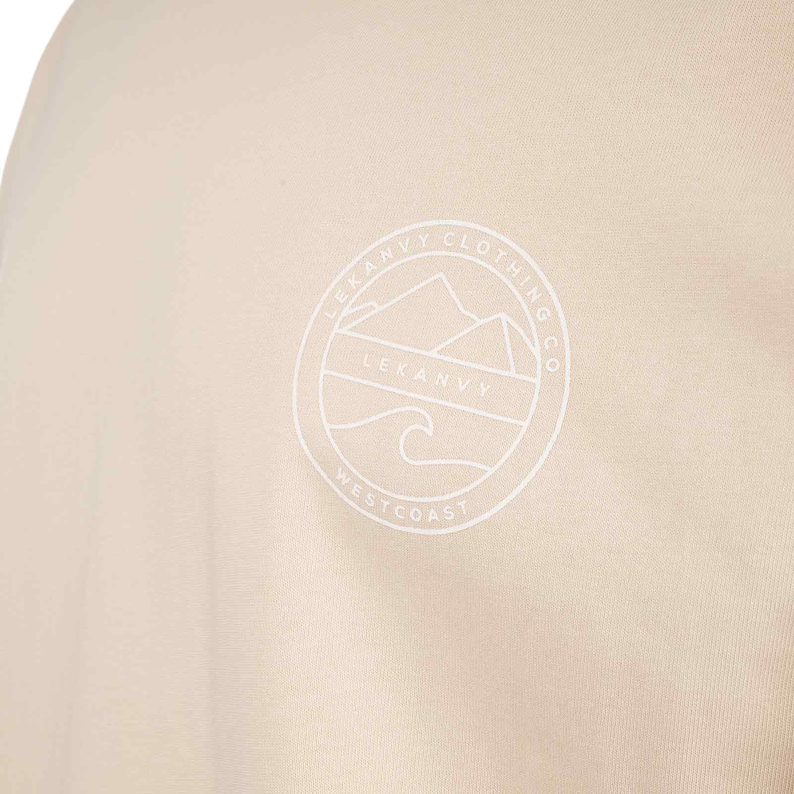 LeKanvy Coast T-Shirt - Cream - Image 6