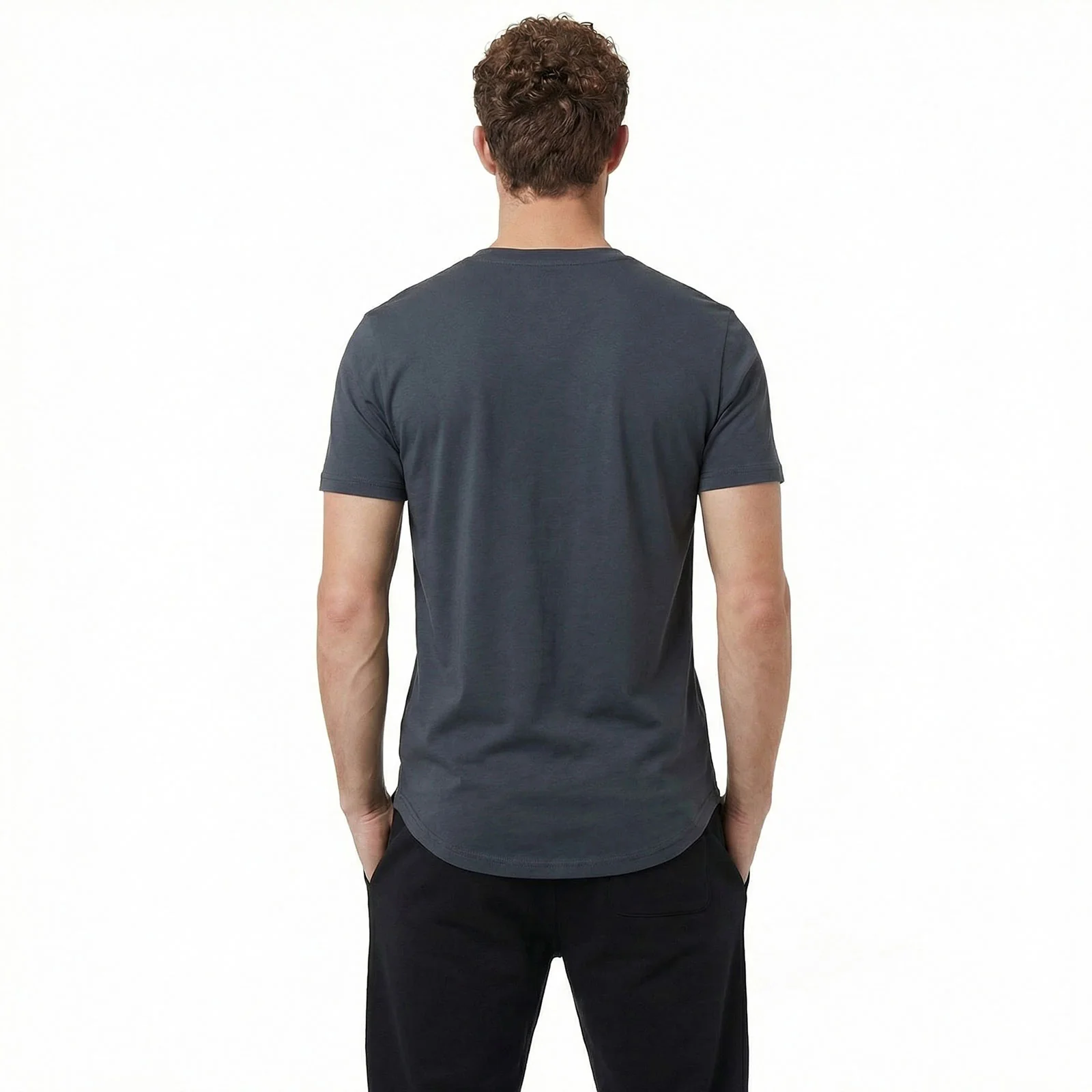 LeKanvy Coast T-Shirt - Light Navy - Image 2