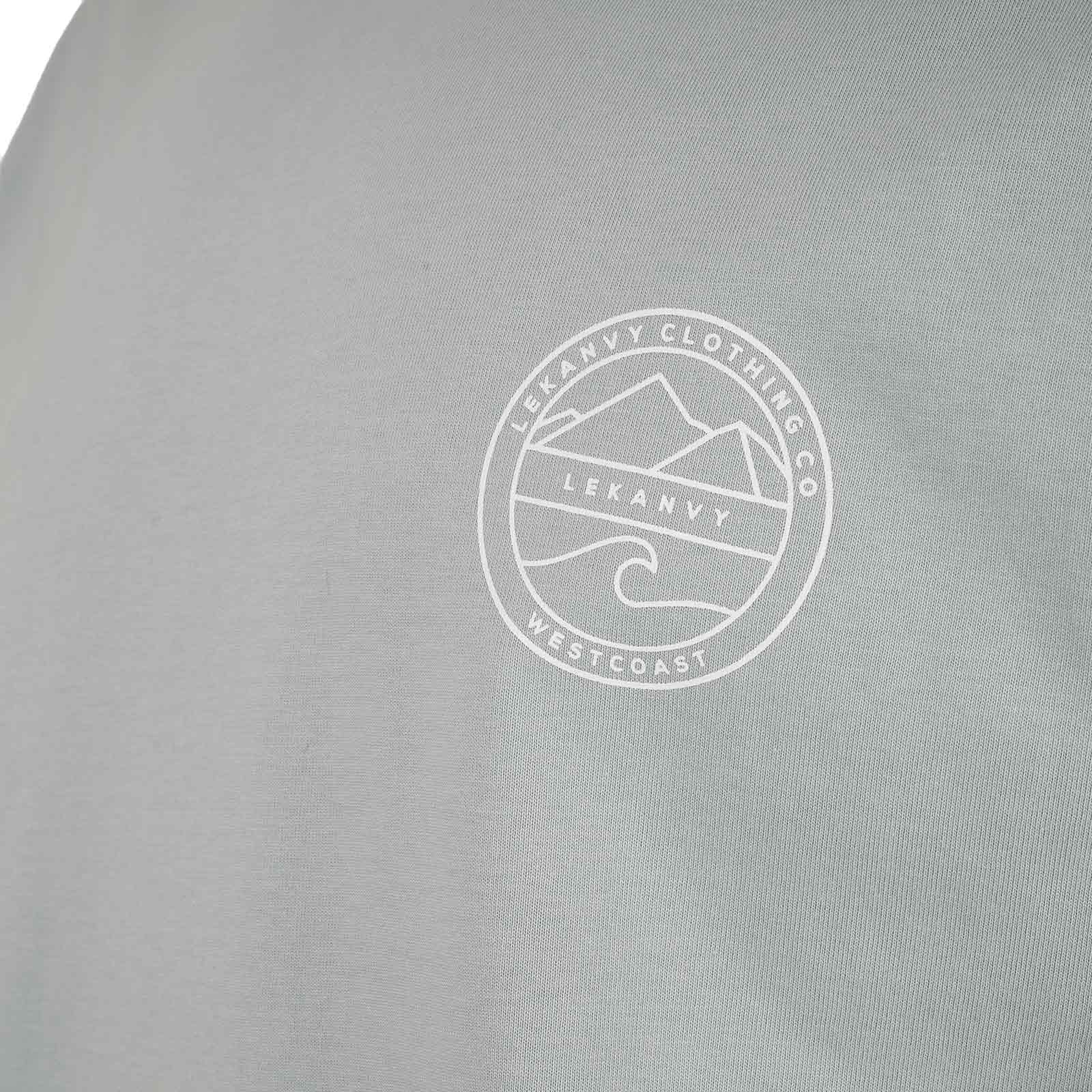 LeKanvy Coast T-Shirt - Pale Blue - Image 6