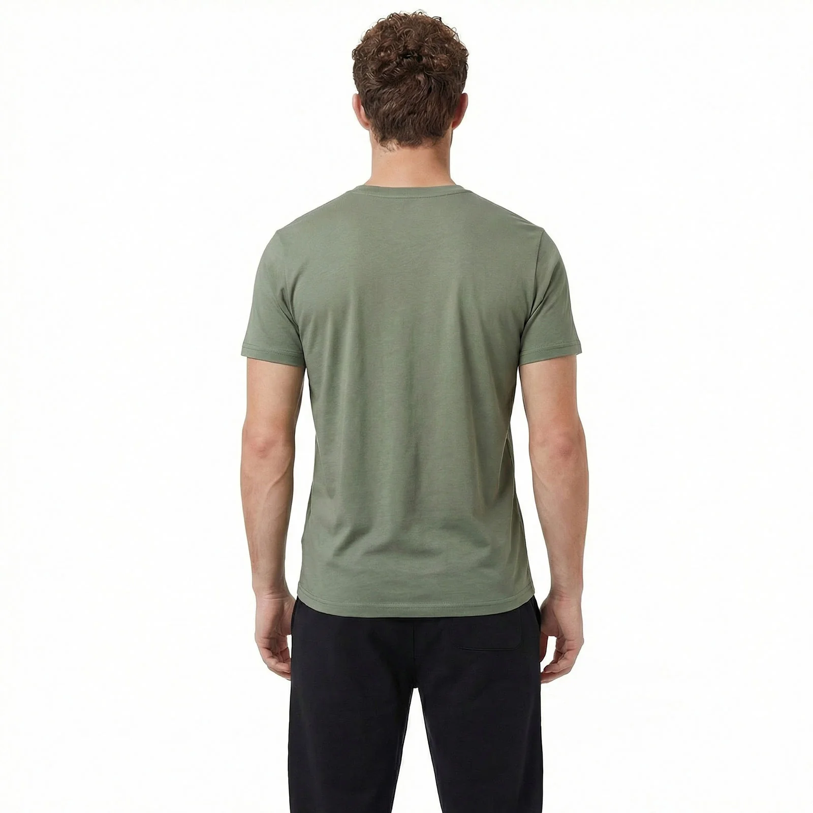 LeKanvy Coast T-Shirt - Sage Green - Image 2
