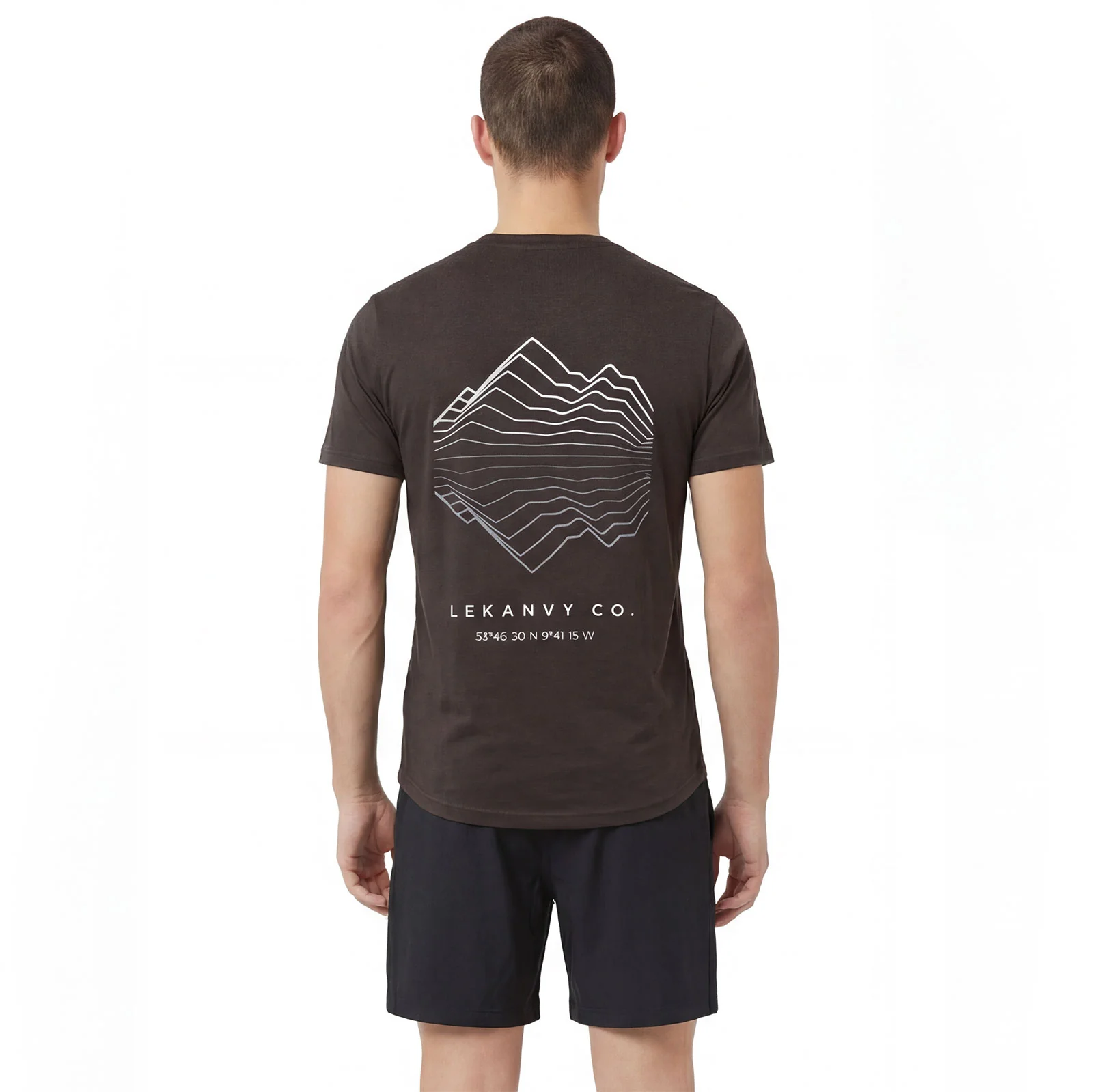 LeKanvy Essential Adults Short Sleeve Graphic T-Shirt - Image 2