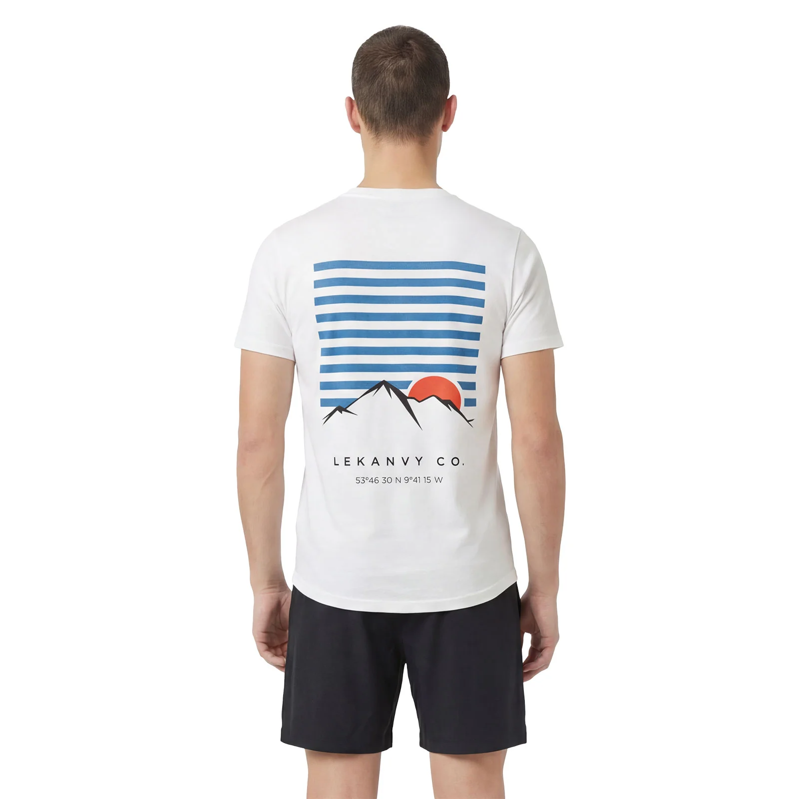 LeKanvy Essential Adults Short Sleeve Graphic T-Shirt - Image 2