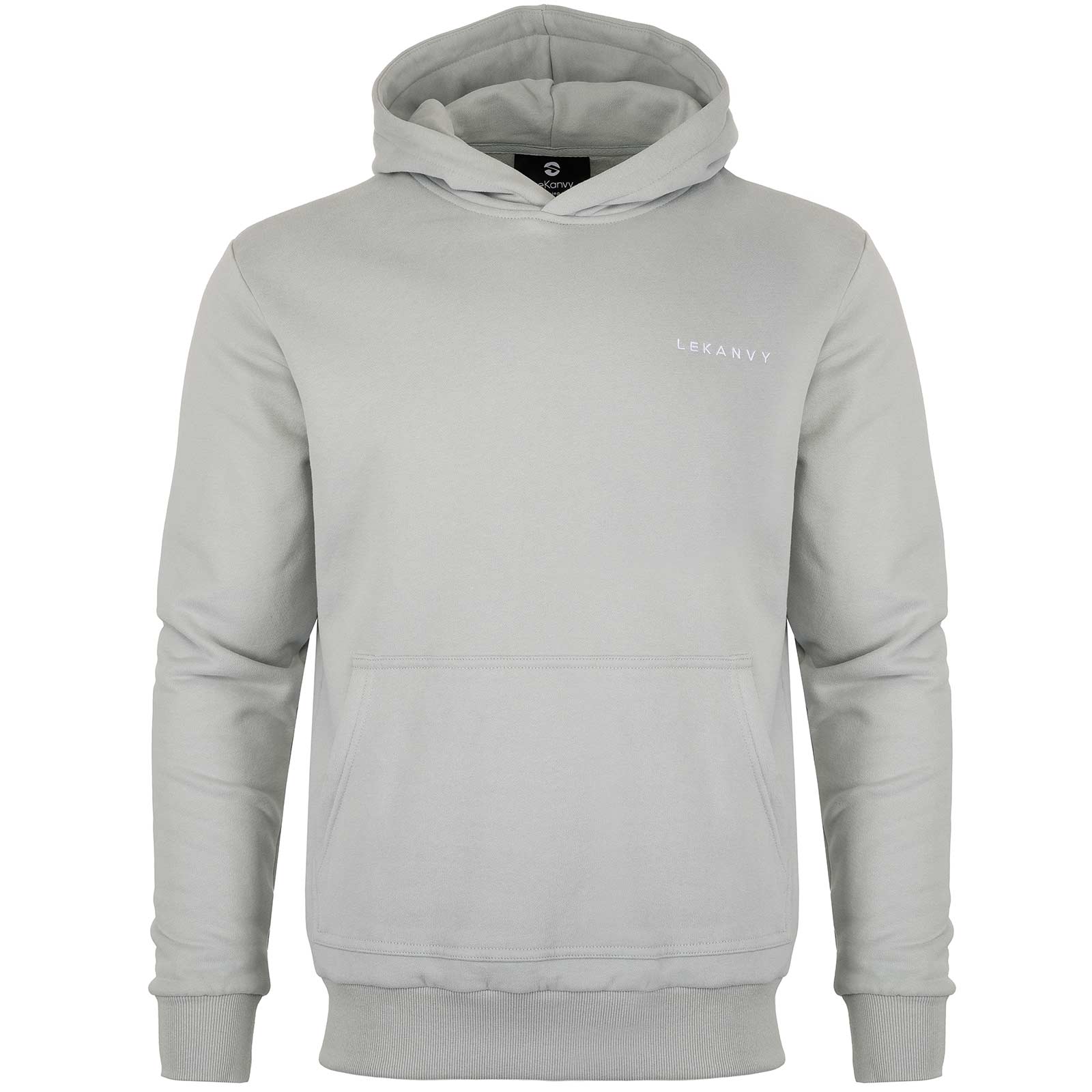 LeKanvy Everyday Fleece Hoodie - Pale Blue - Image 3