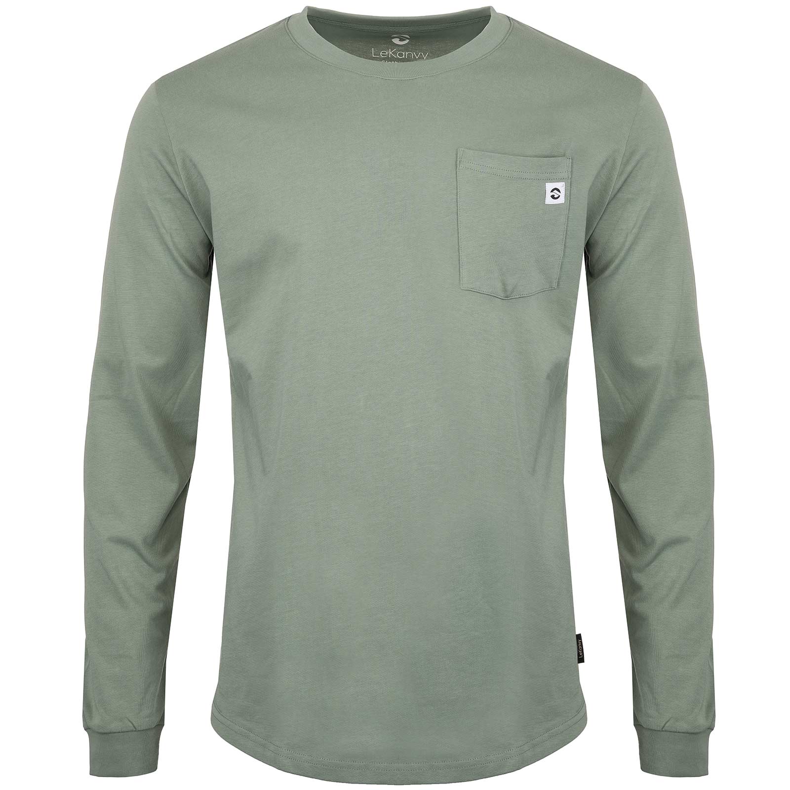 LeKanvy Travel Long Sleeve Top - Sage Green - Image 3