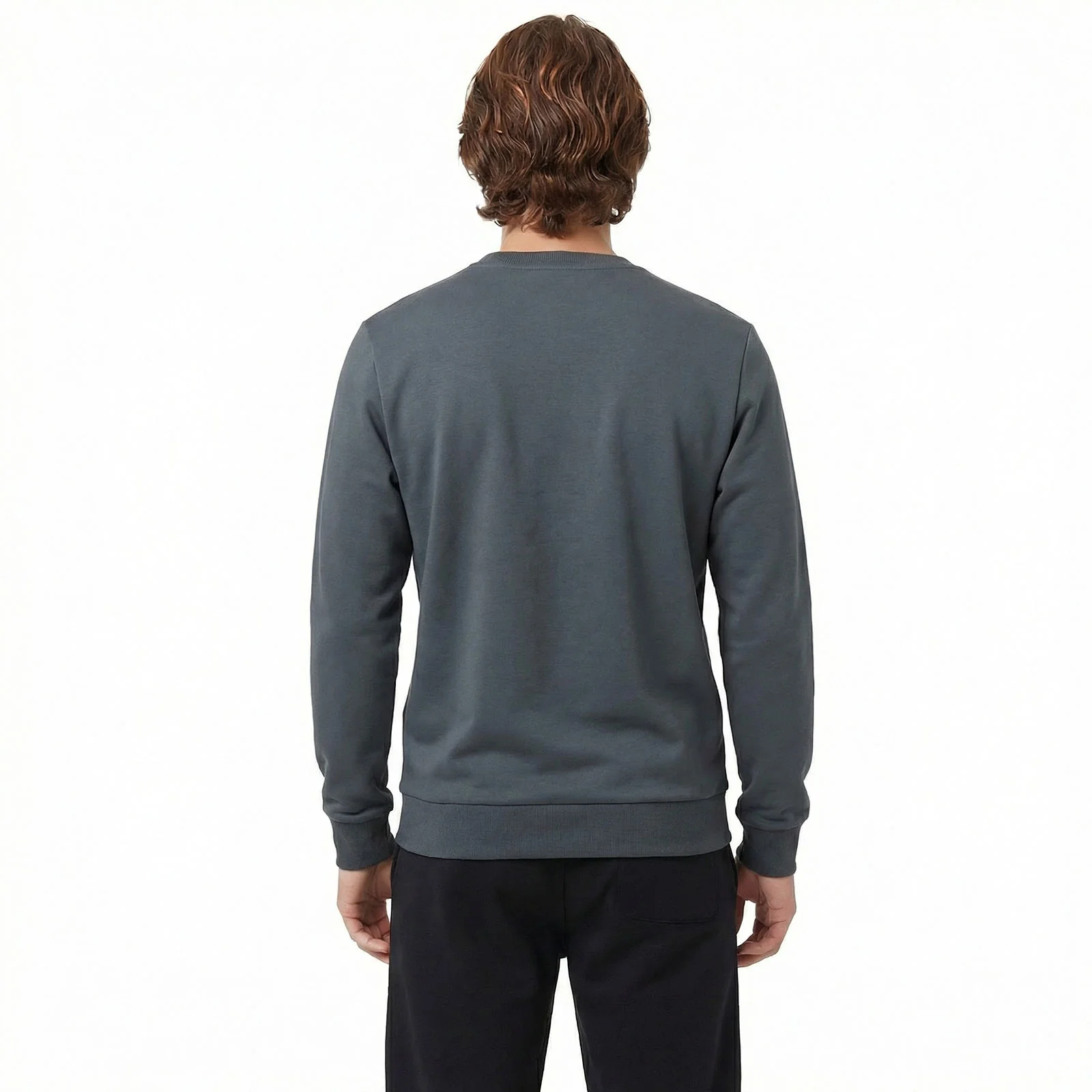 LeKanvy Versatile Unisex Crew Neck -Navy - Image 2