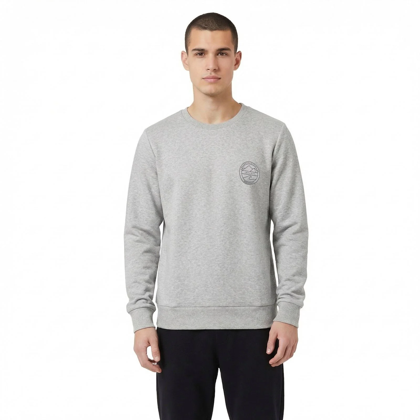 LeKanvy Versatile Unisex Crew Neck Sweatshirt