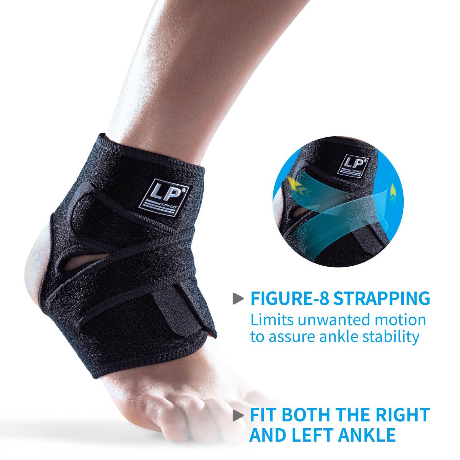 LP Extreme Coolprene® Open Toe/Heel Adults Ankle Support - Image 3