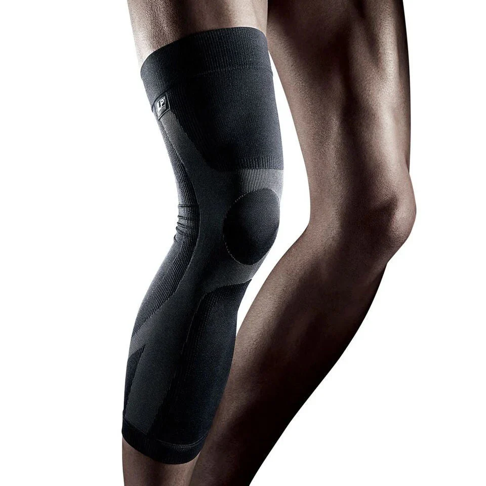 LP Power Adults Knee Compression Sleeve - Black - Image 2