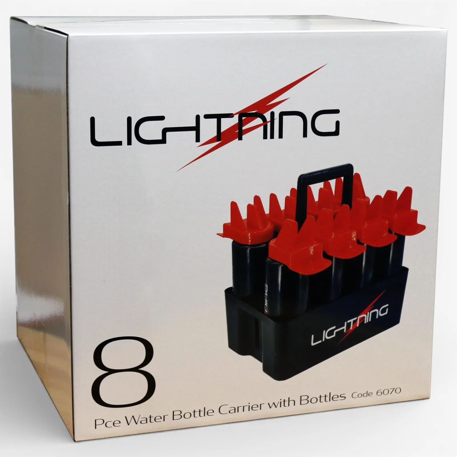 LS Sportif Lightning Hygiene Bottle 8pk with Carrier - Image 2