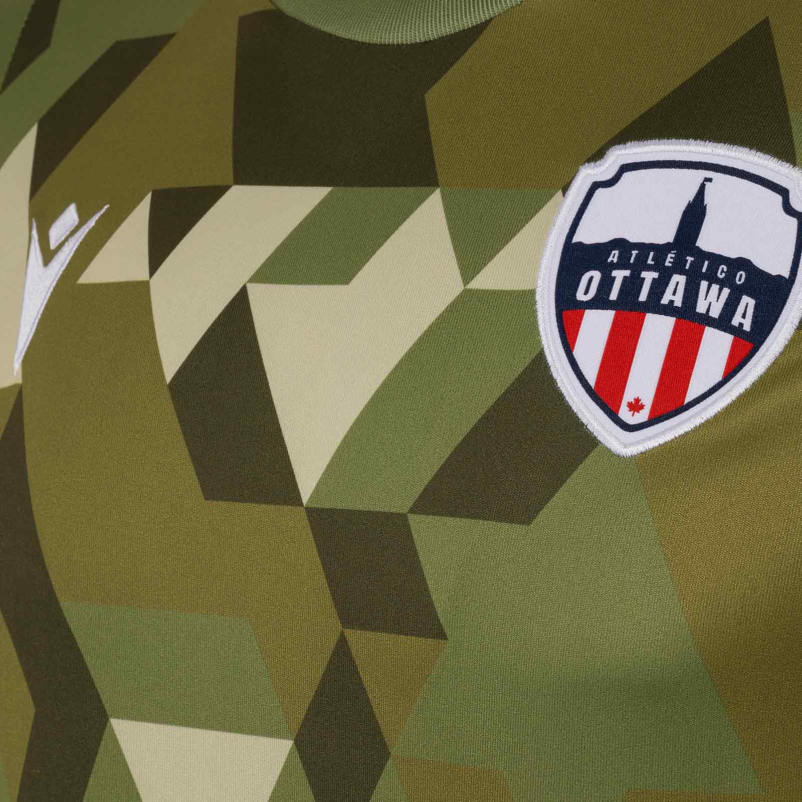 Macron Atlético Ottawa Adults Short Sleeve Football Jersey - Image 3