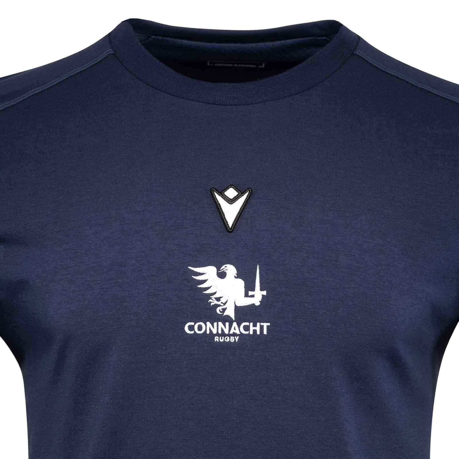 Macron Connacht Rugby 2025/26 Kids Short Sleeved T-Shirt - Image 4
