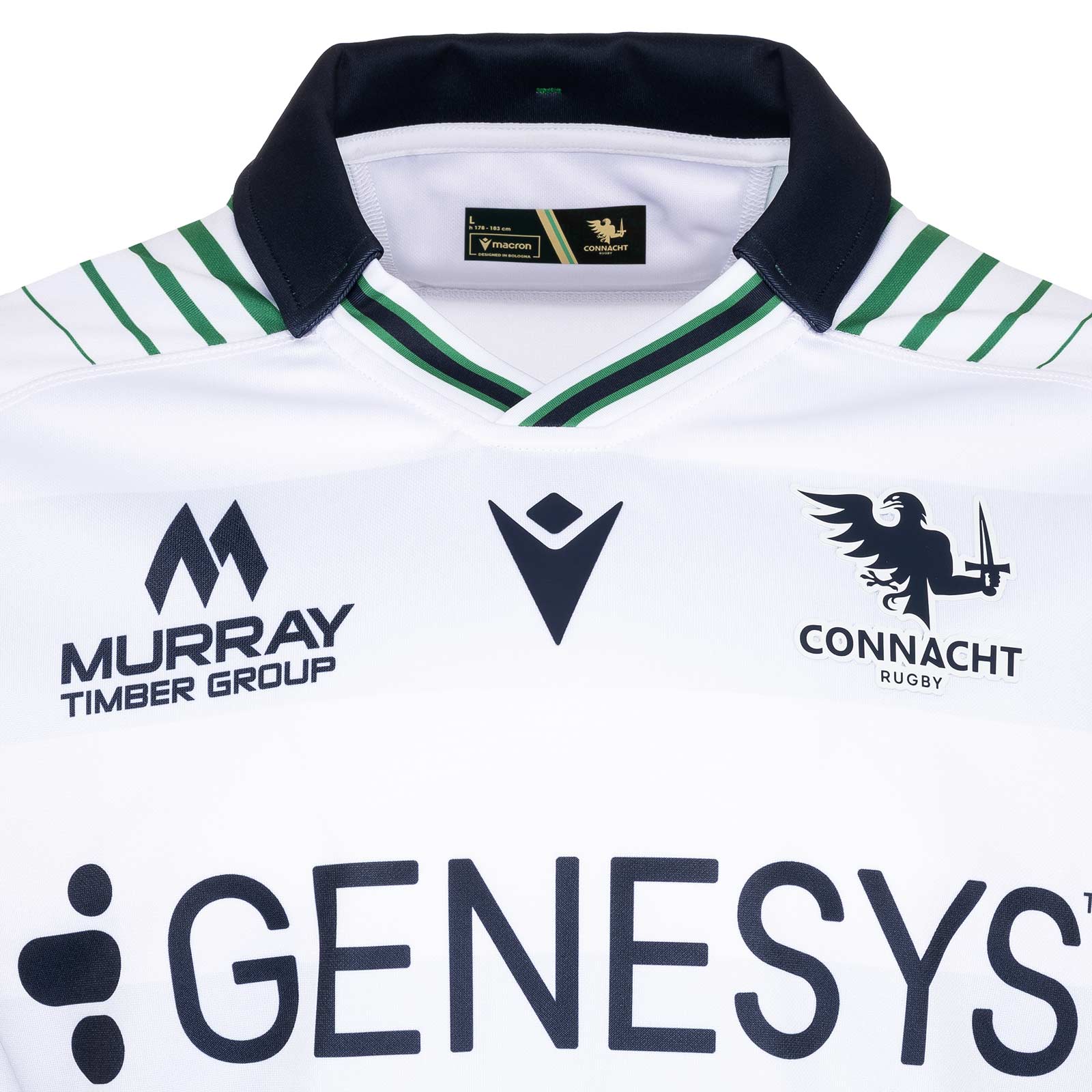 Macron Connacht Rugby 2025/26 Kids Away Replica Jersey - Image 3