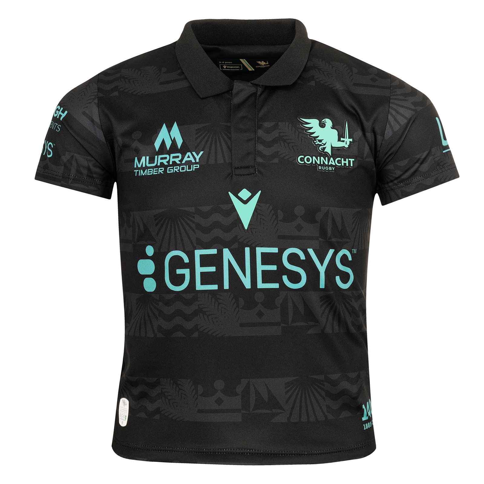 Macron Connacht Rugby 2025/26 Infant European Replica Jersey