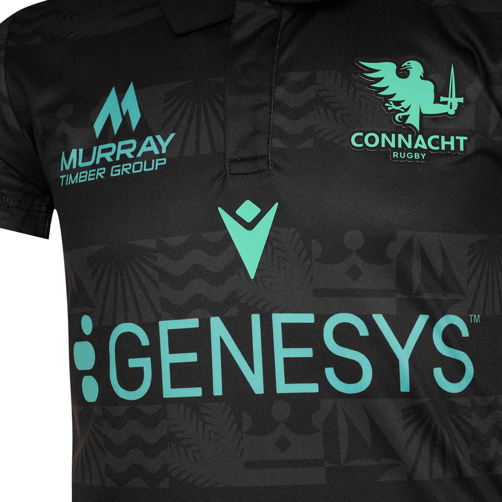 Macron Connacht Rugby 2025/26 Infant European Replica Jersey - Image 3