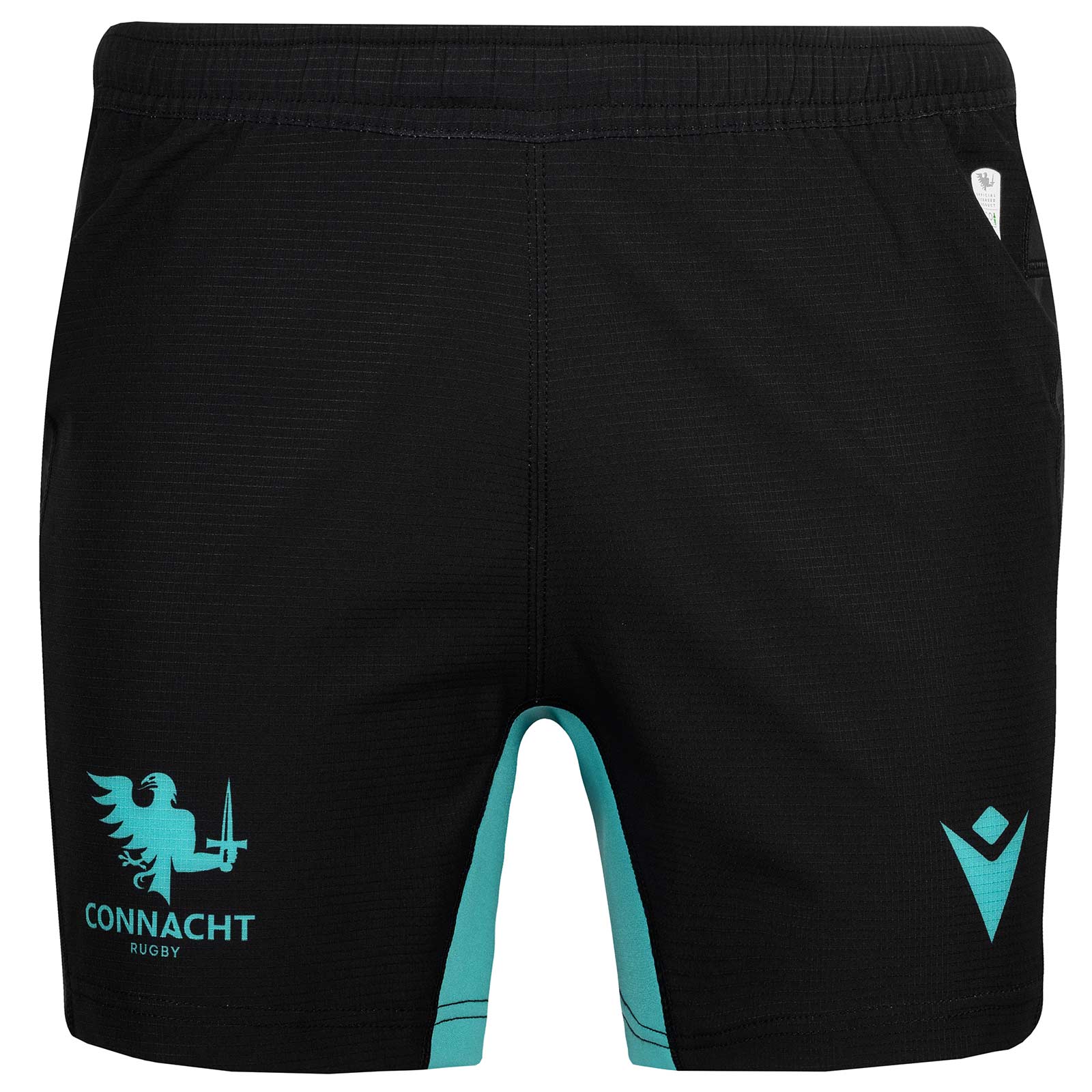 Macron Connacht Rugby 2025/26 Official Kids Euro Shorts