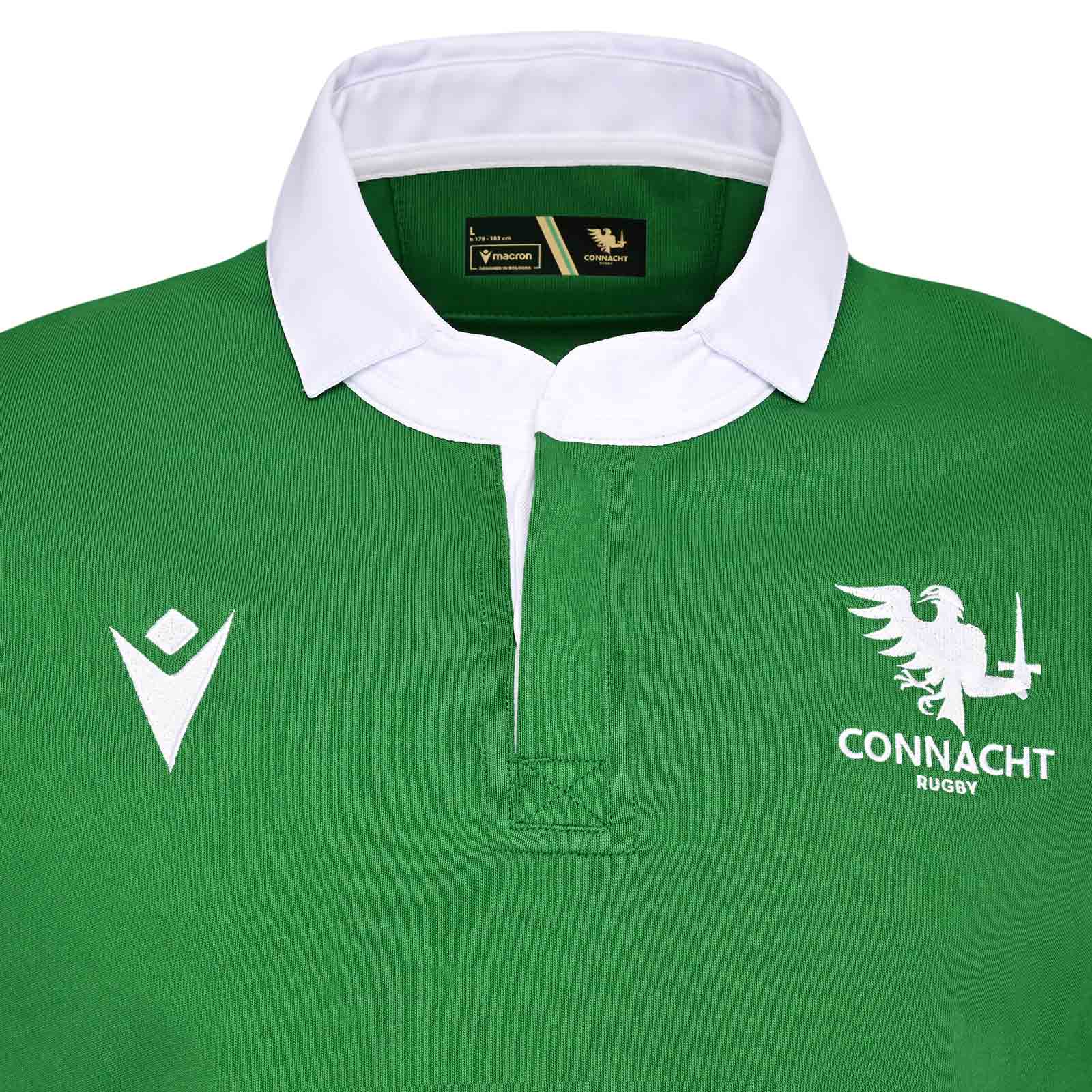 Macron Connacht Rugby 2025/26 Kids Classic Home Replica Jersey - Image 3