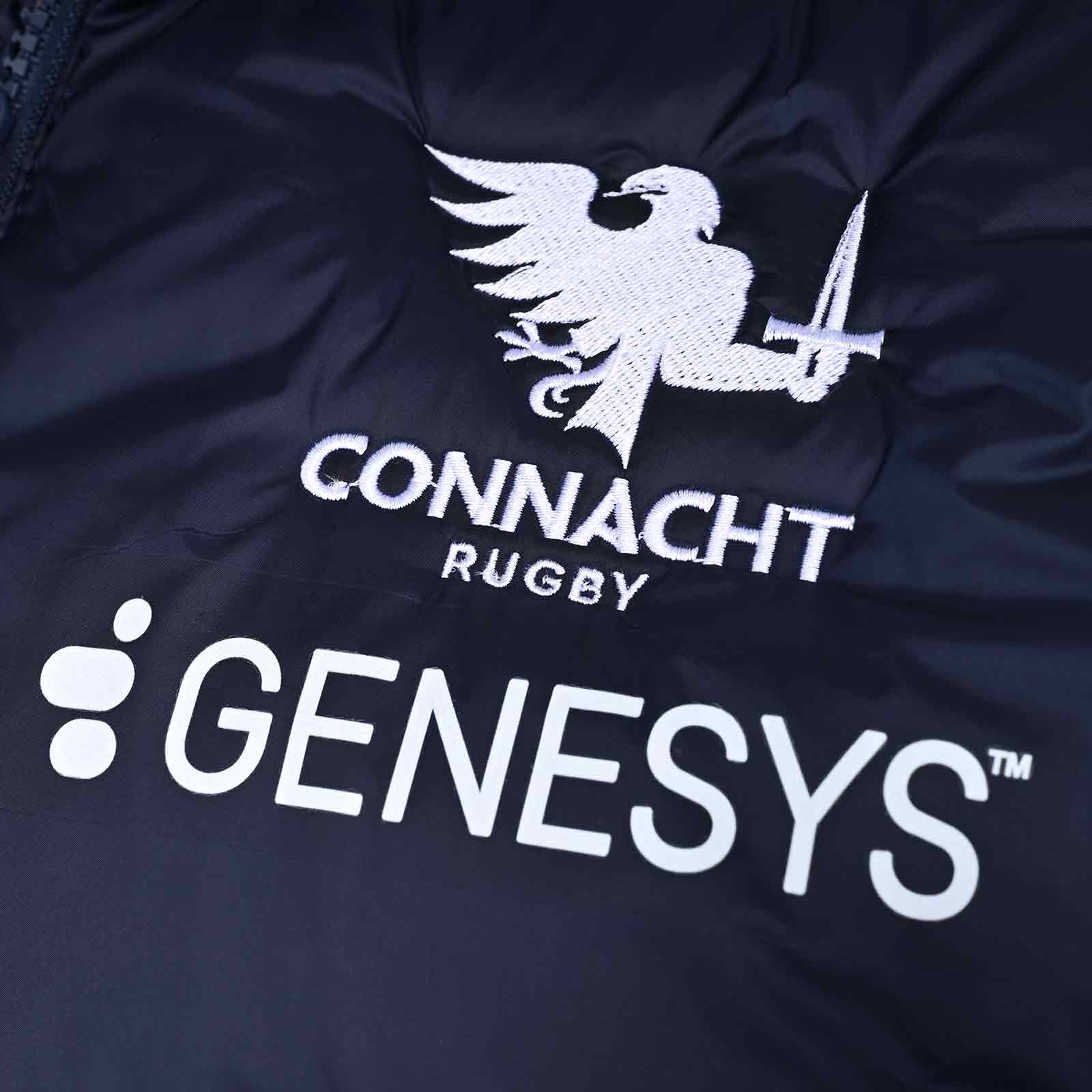 Macron Connacht Rugby 2025/26 Mens Padded Training Gilet - Image 3