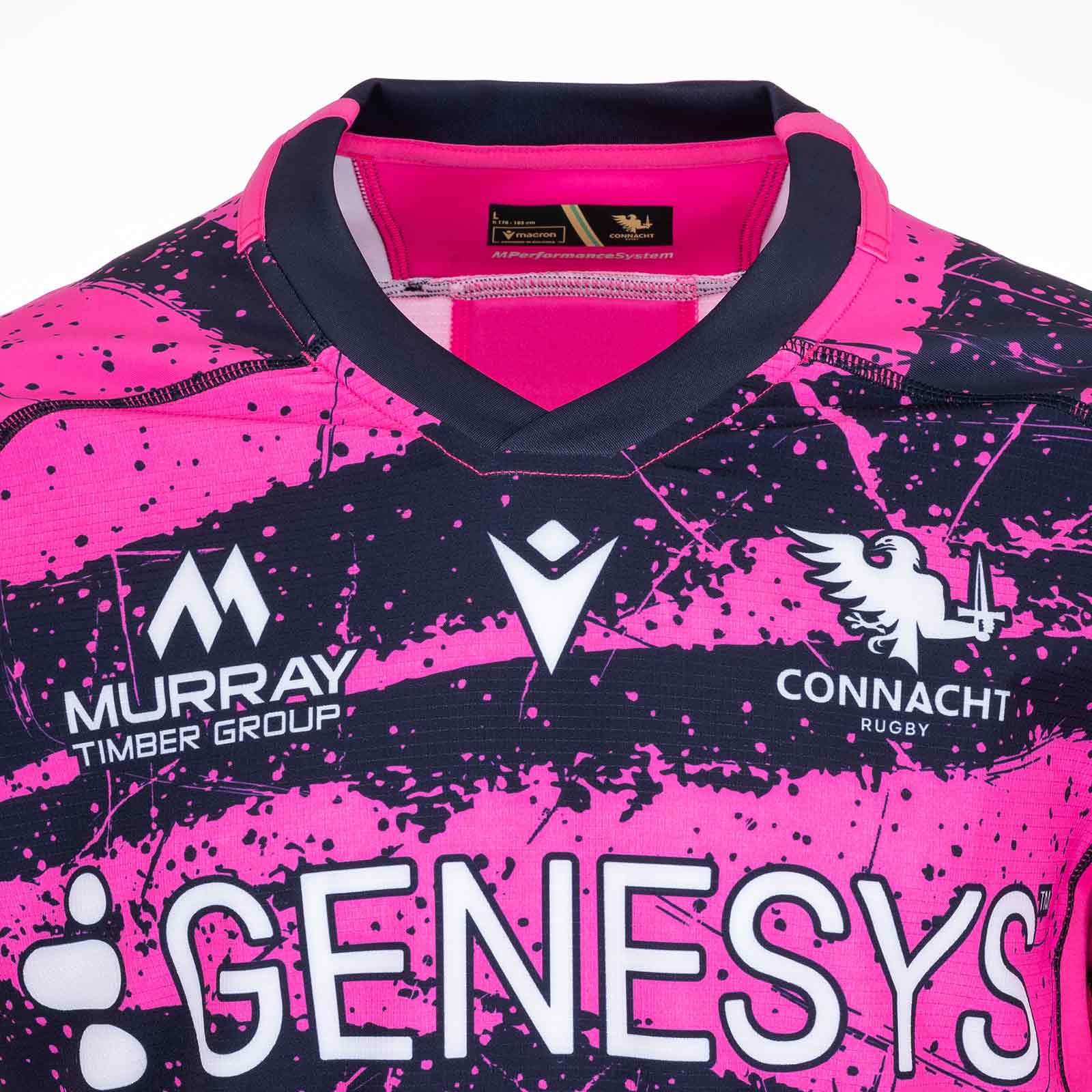 Macron Connacht Rugby 2025/26 Kids Training Jersey - Image 3