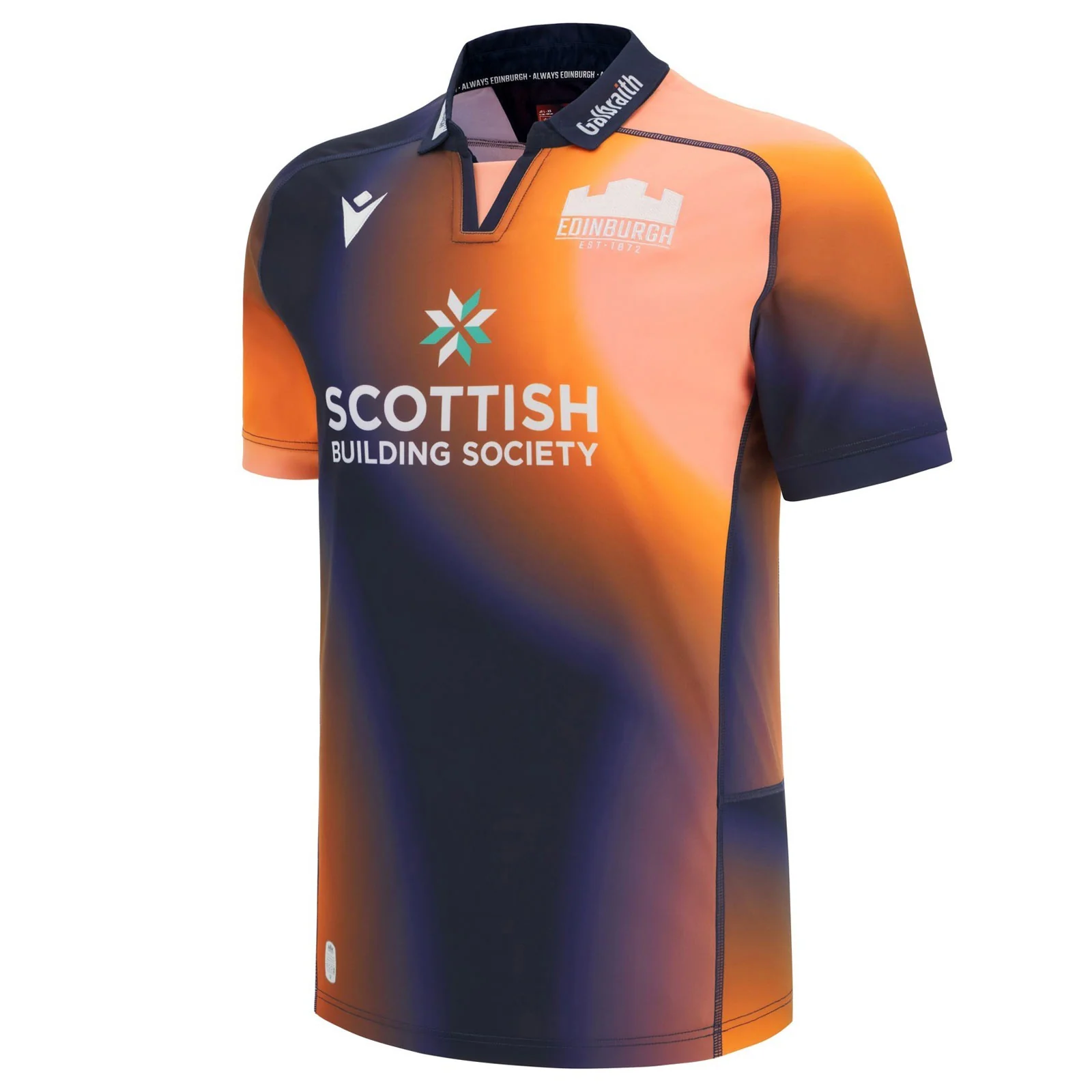 Macron Edinburgh Rugby 2025/26 Kids Euro Replica Jersey