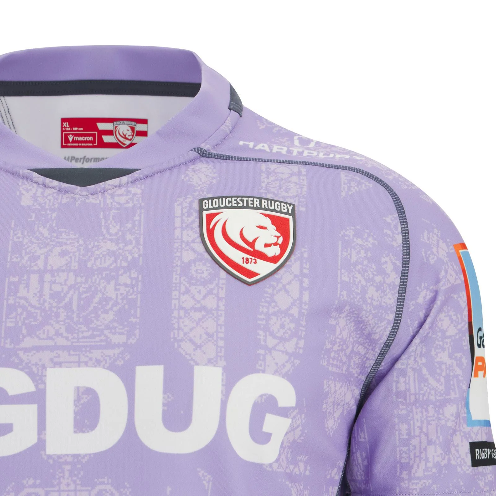 Macron Gloucester Rugby 2025/26 Away Replica Jersey - Image 3
