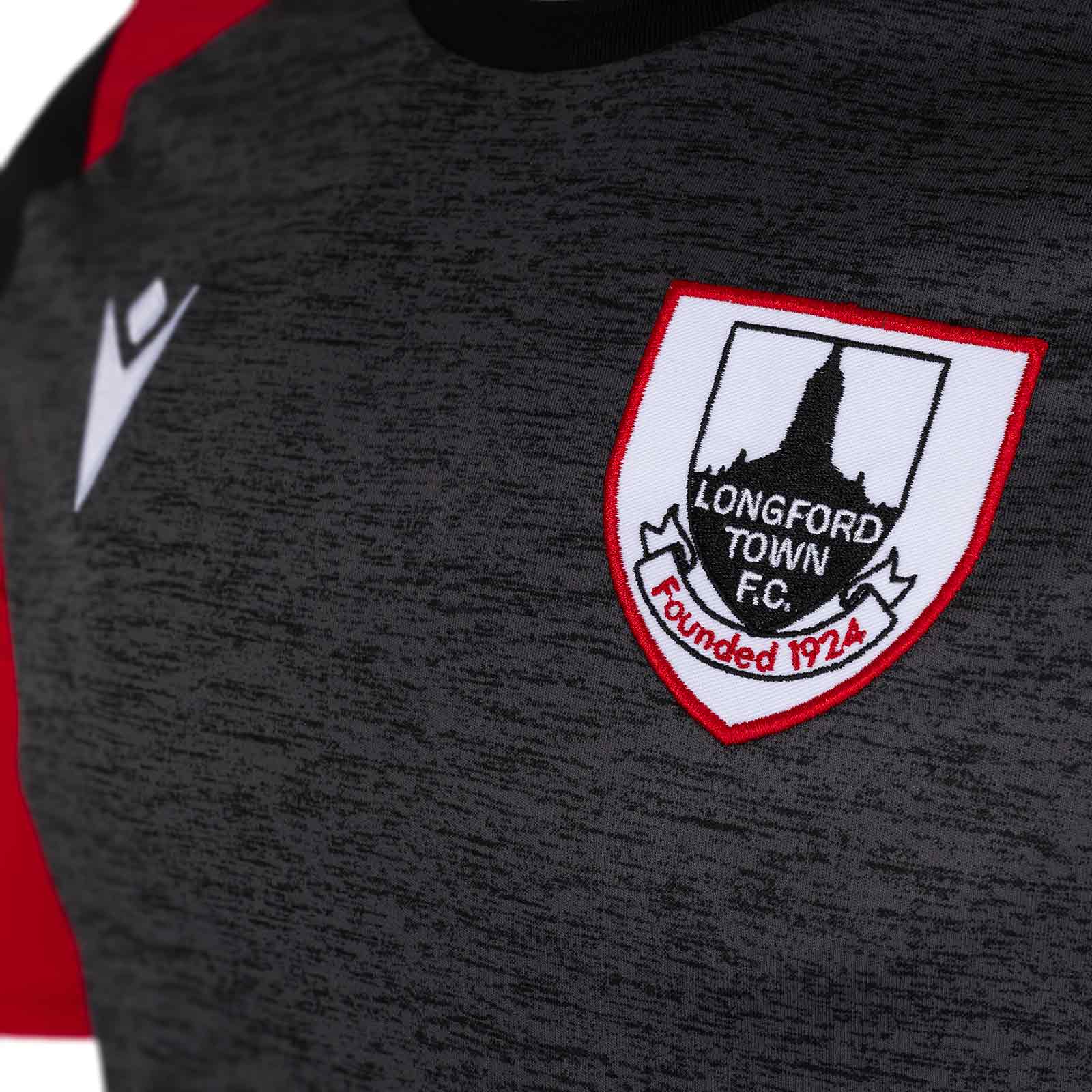 Macron Longford Town 2025 Training Kids T-Shirt - Image 4