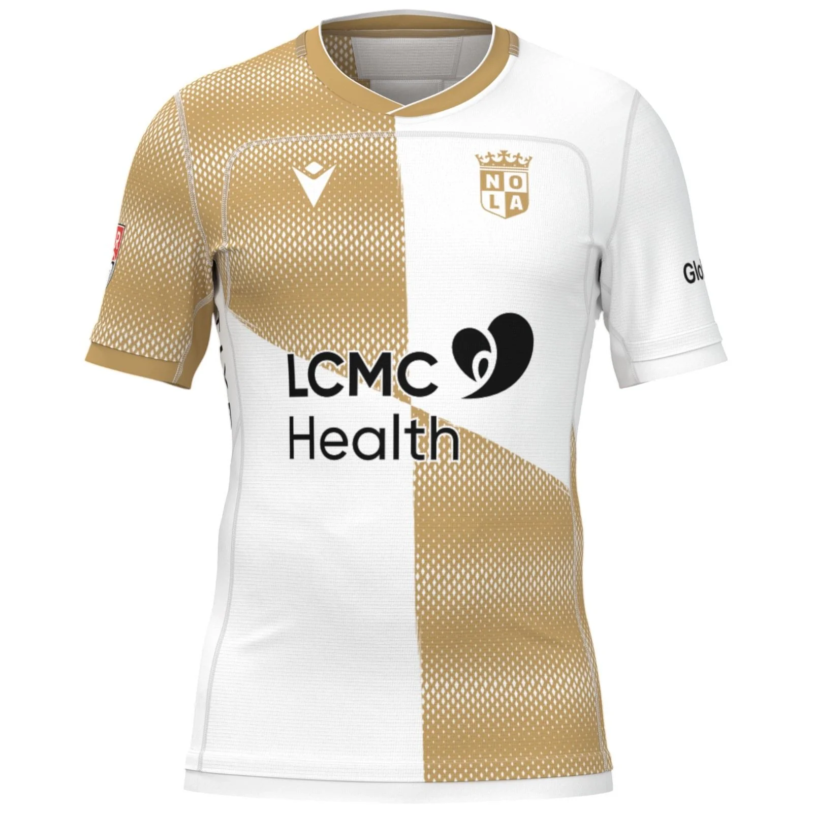 Macron Nola Gold Rugby 2025/26 Kids Official Home Jersey