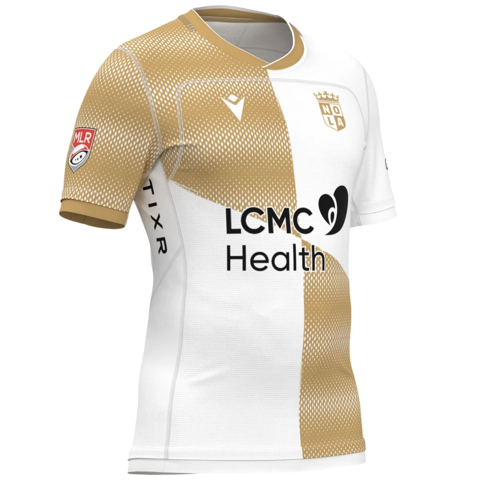 Macron Nola Gold Rugby 2025/26 Kids Official Home Jersey - Image 2