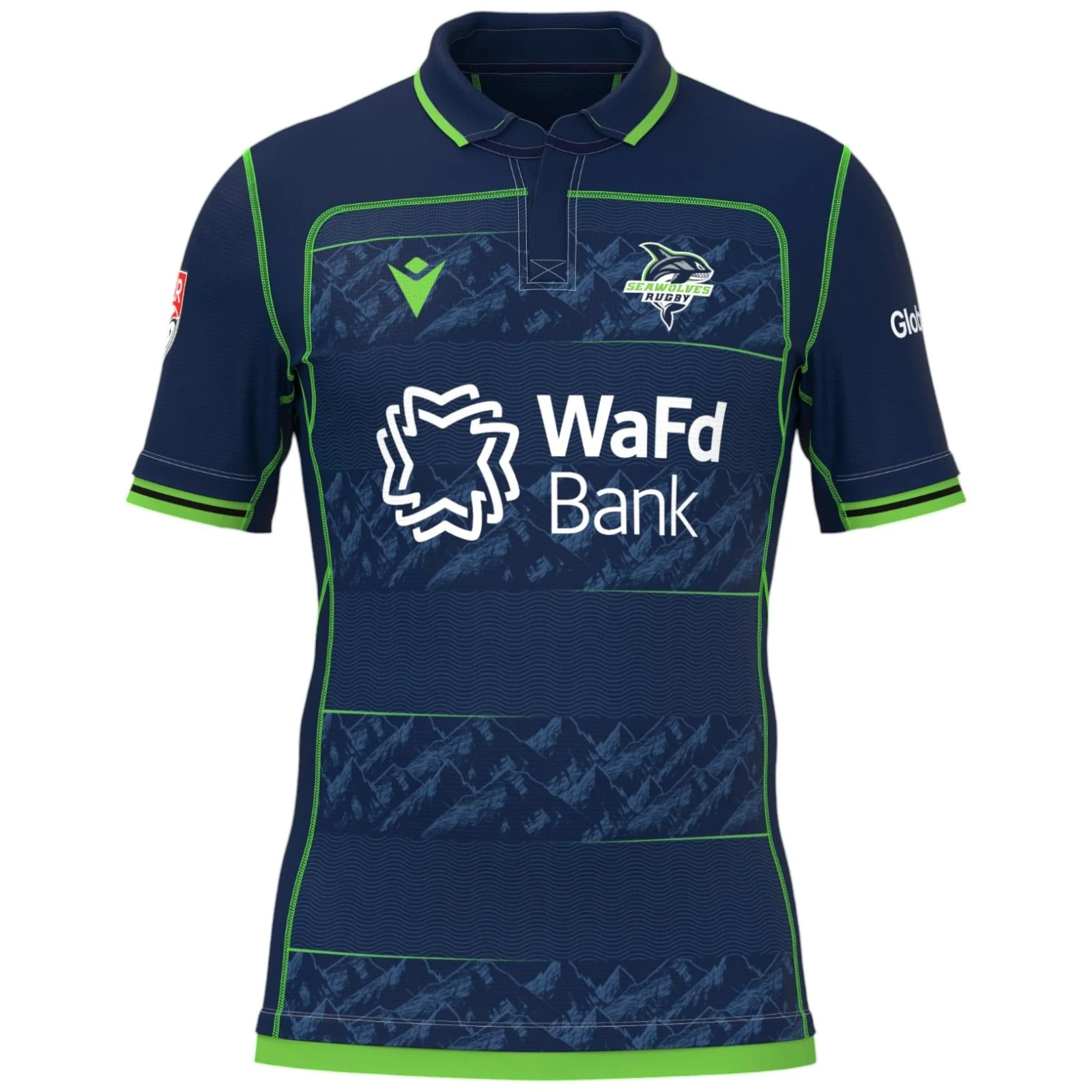 Macron Seattle Seawolves Rugby 2025/26 Kids Official Home Jersey