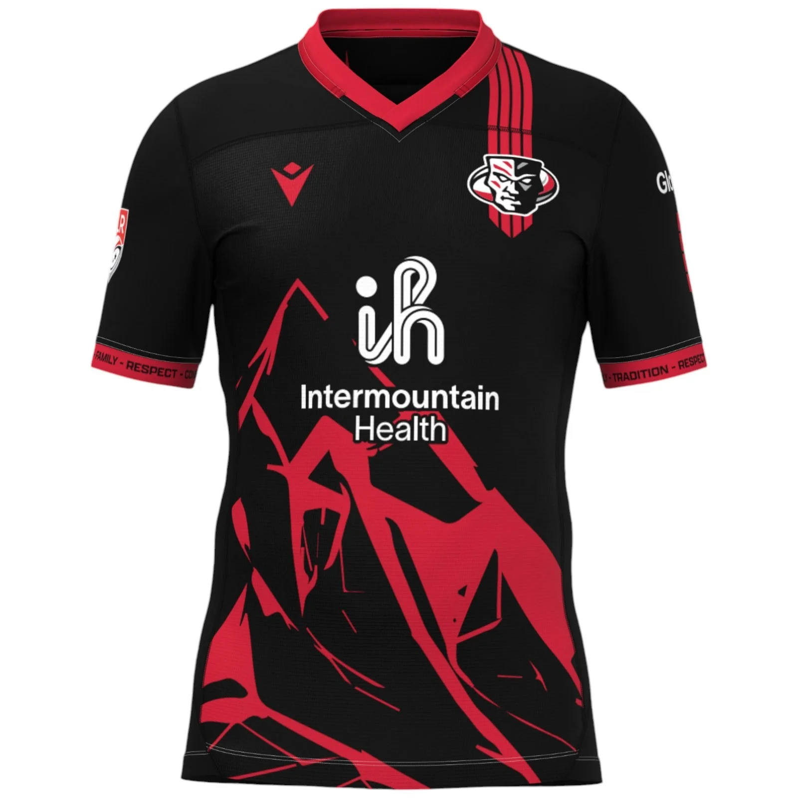 Macron Utah Warriors Rugby 2025/26 Kids Official Home Jersey
