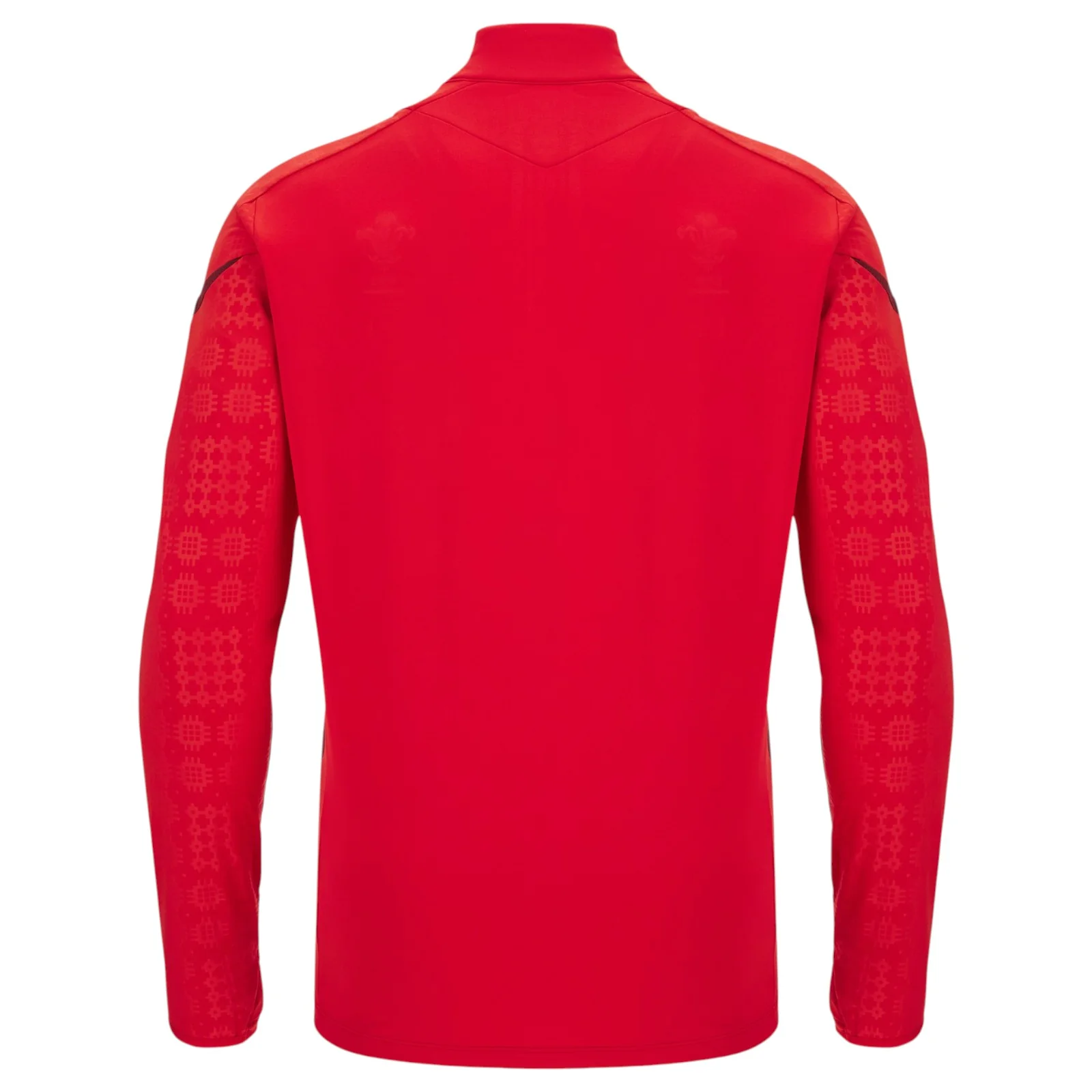Macron Wales Rugby 2025/26 Half-Zip Mens Training Top - Image 2