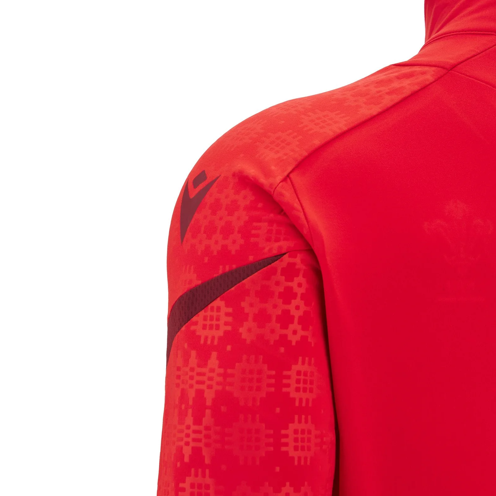 Macron Wales Rugby 2025/26 Half-Zip Mens Training Top - Image 5