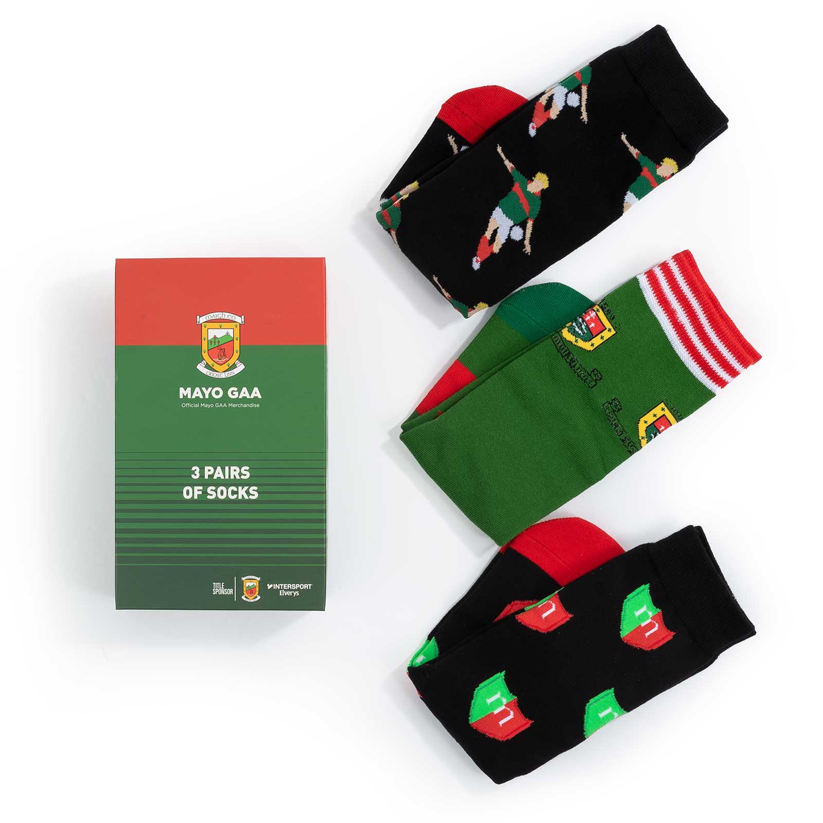 Mayo Gift Box 3 Pack Kids Socks