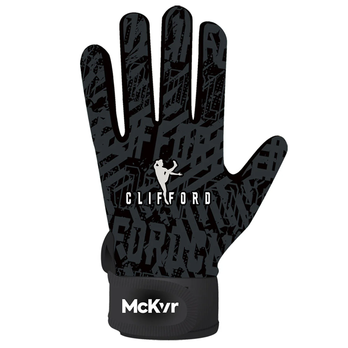 McKeever Clifford Gaelic Kids Gloves - Black