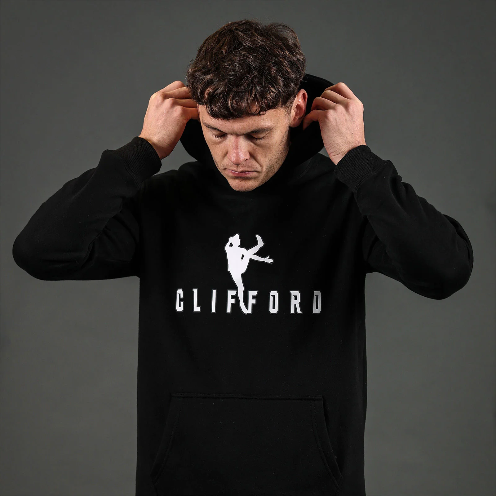 McKeever Clifford Kids Hoodie - Black - Image 5