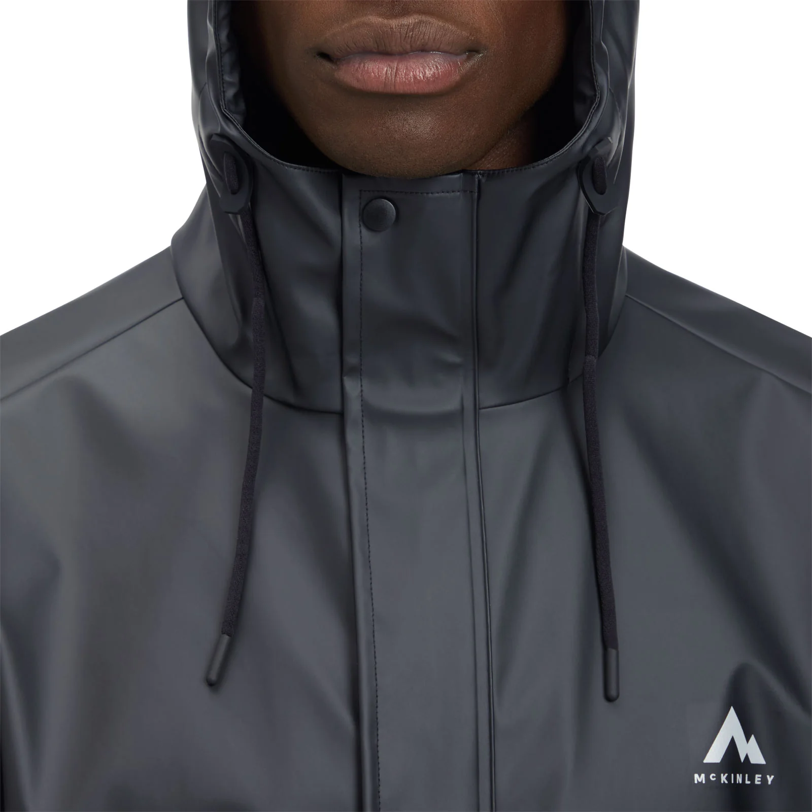 McKinley Arvor M Loose-Fit Mens Rain Jacket - Image 3