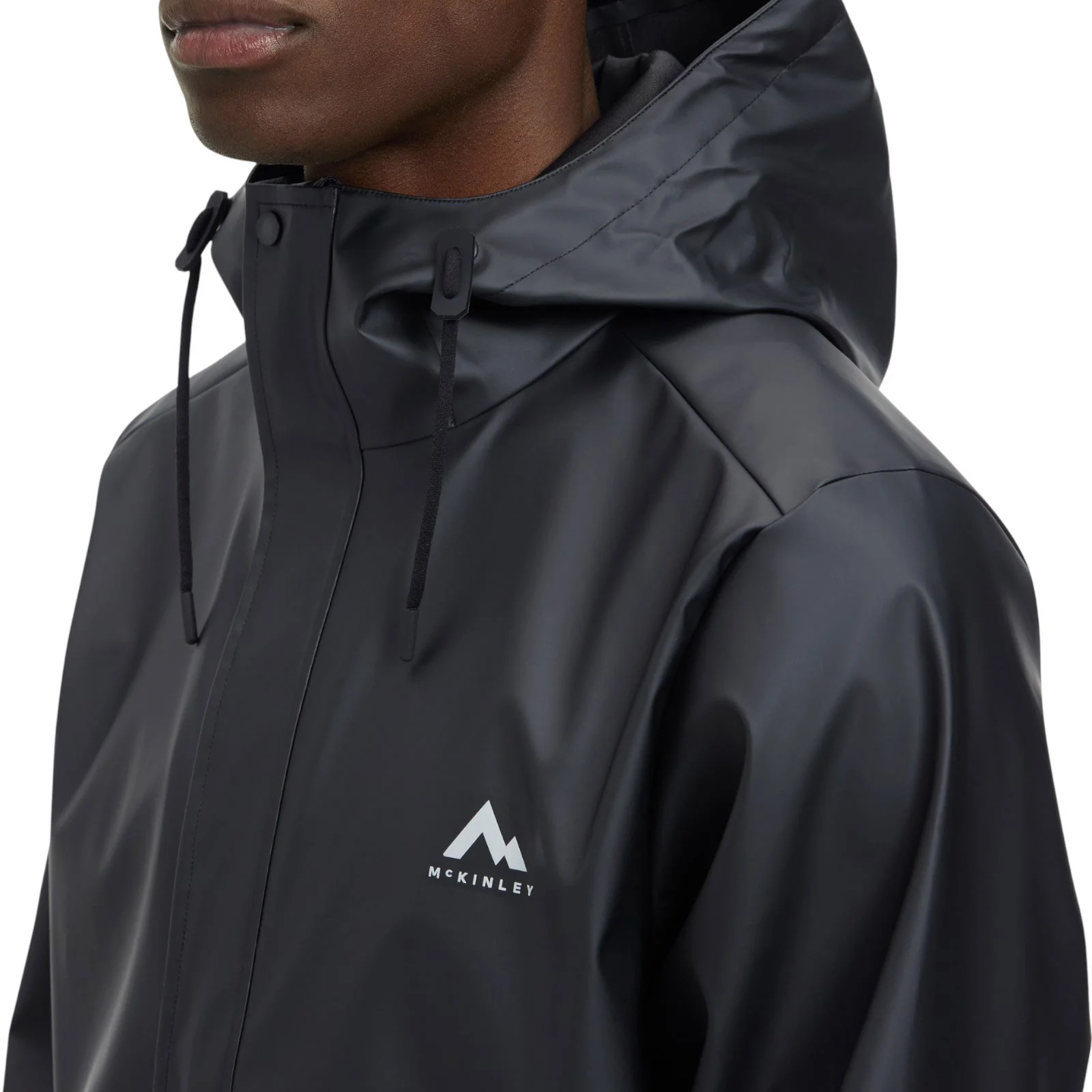McKinley Arvor M Loose-Fit Mens Rain Jacket - Image 4