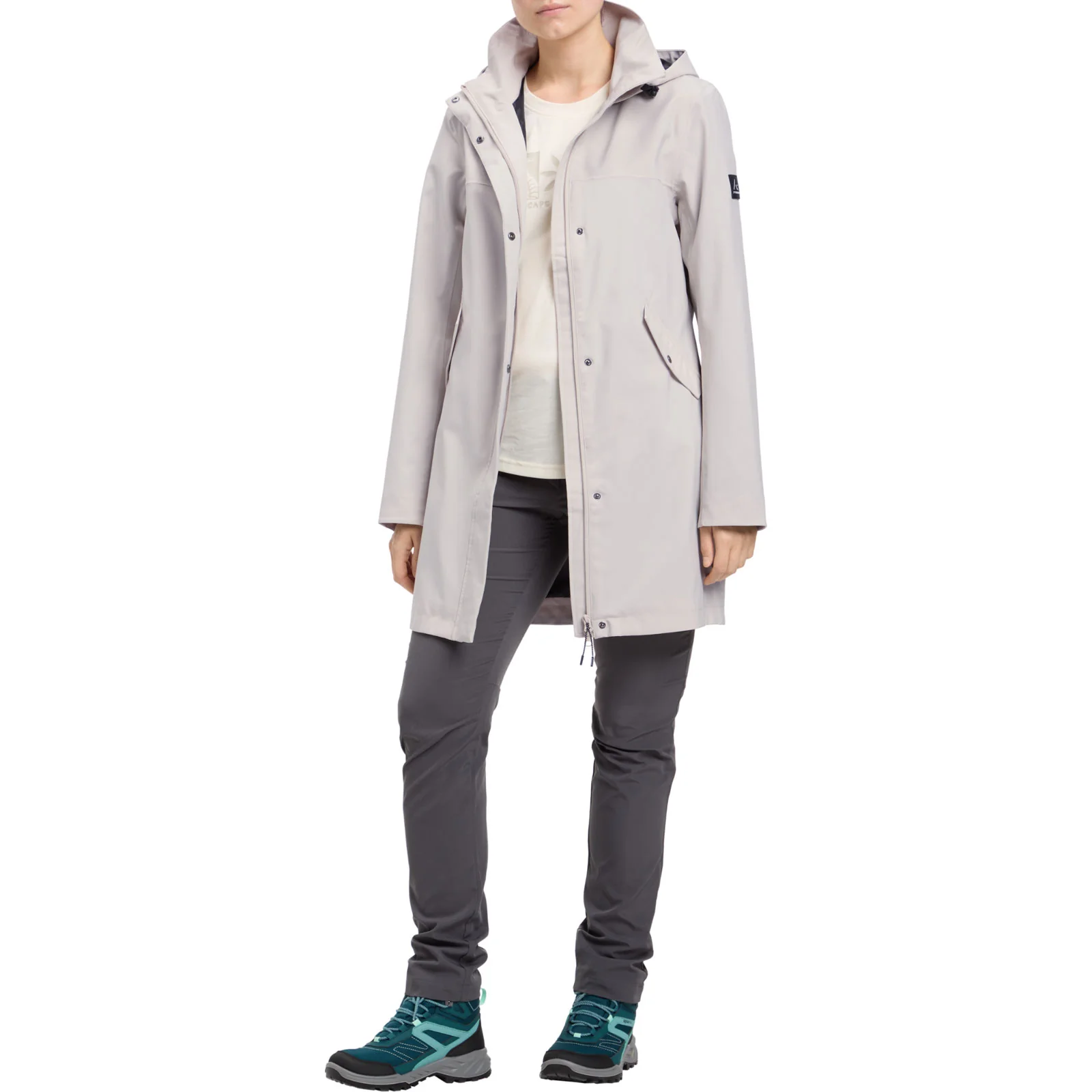 McKinley Eden Breathable Womens Waterproof Coat - Image 3