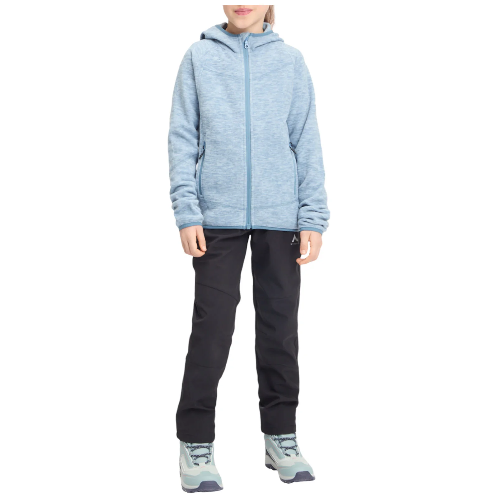 McKinley Choco Full Zip Girls Hooded Fleece - Image 6